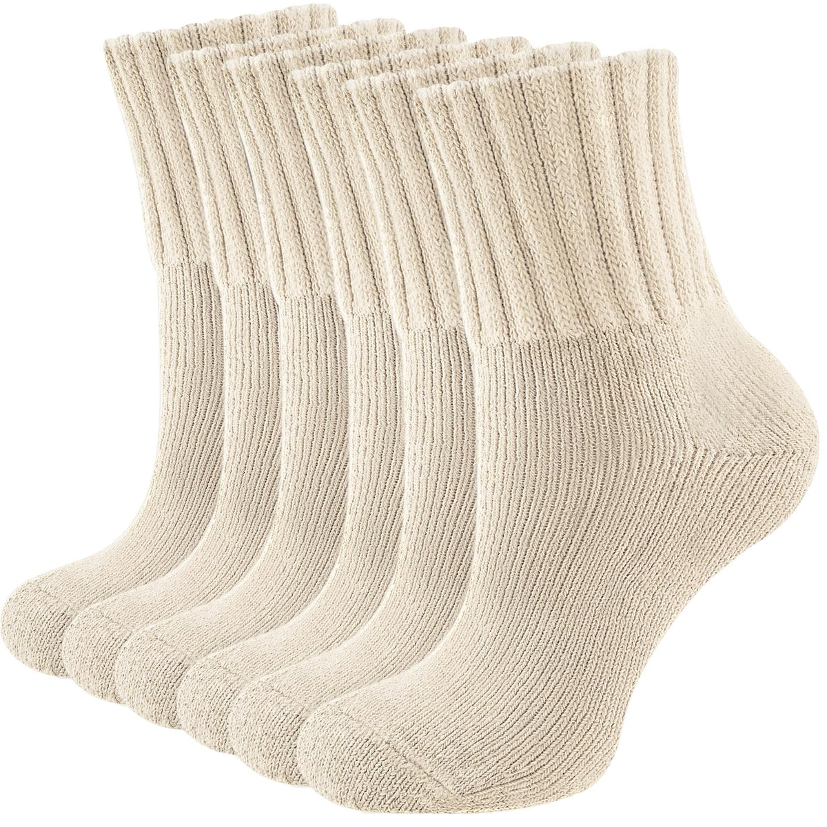 Niorasen Women's Thermal Socks, 3 Pairs Full Cushioned, Cosy Gift Winter