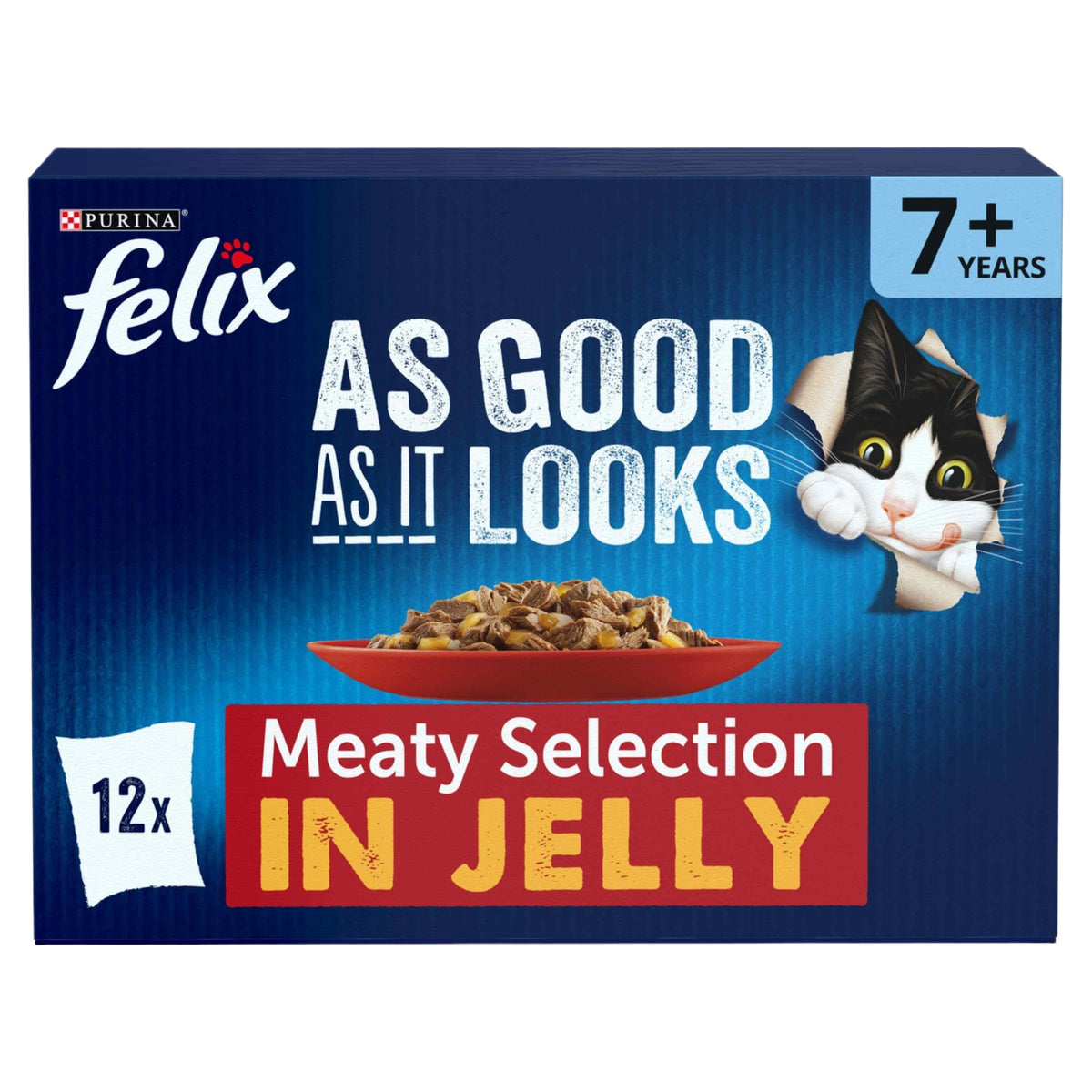 FELIX Doubly Delicious Countryside Selection in Jelly Wet Cat Food 40x85g