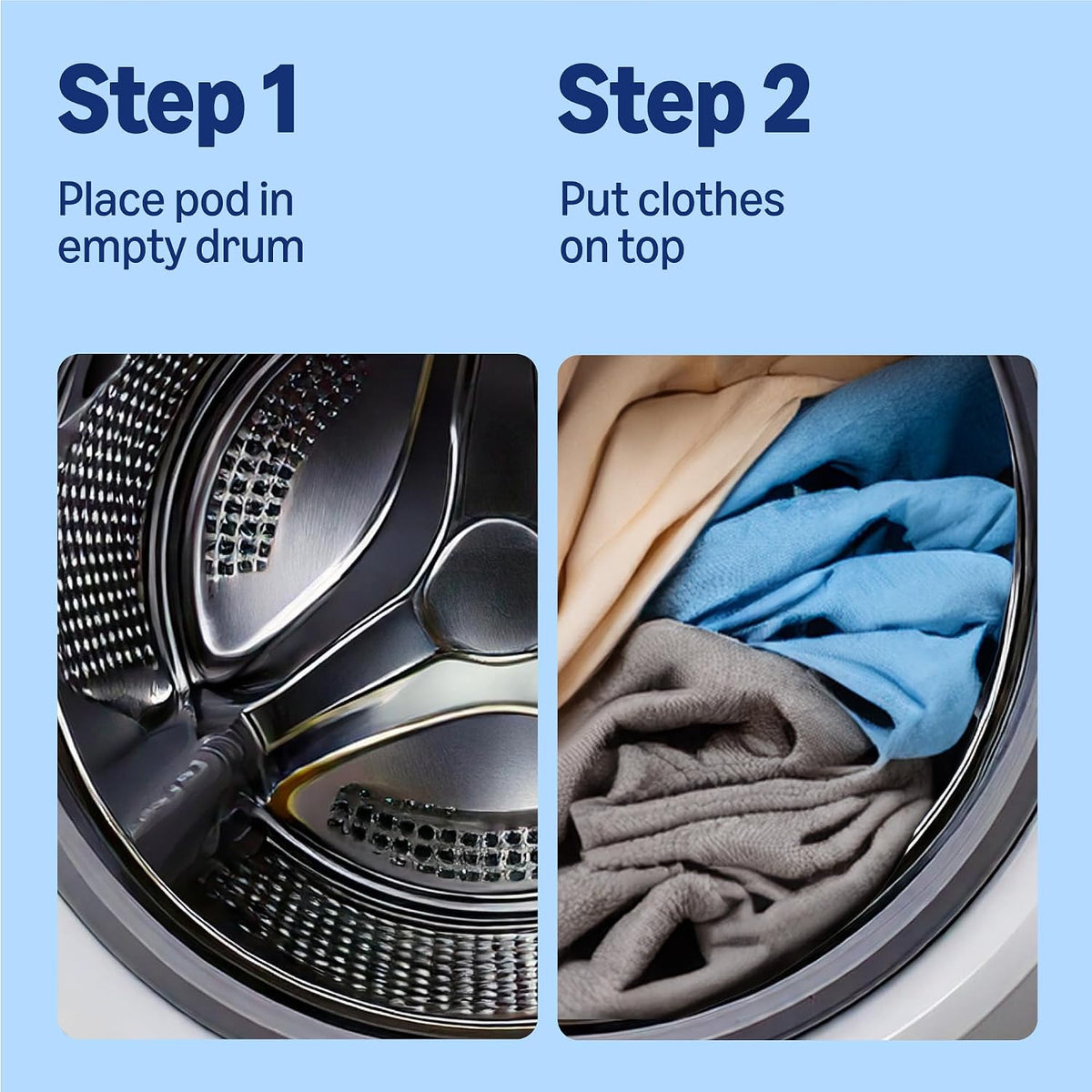 by Amazon Non-Bio Laundry Capsules 3-in-1, 24 Washes