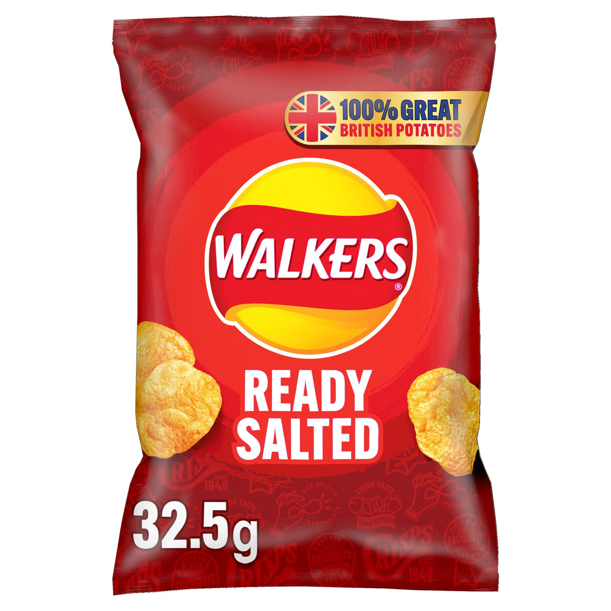 Walkers Baked Snacks Sea Salt 6 x 22g