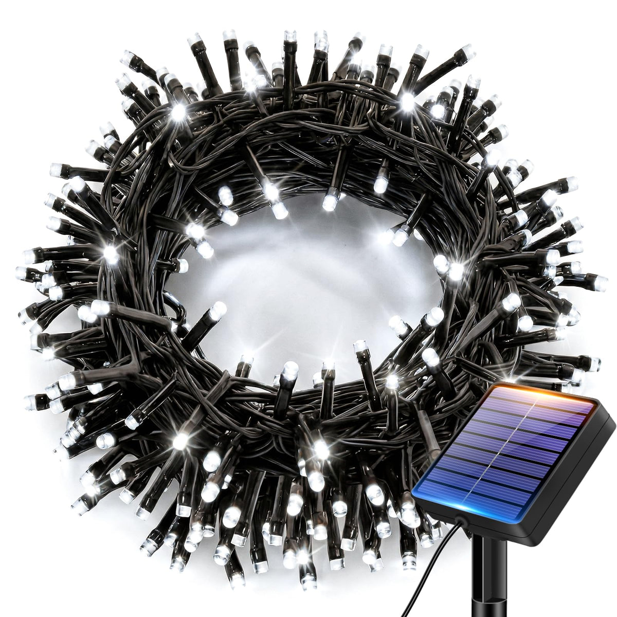 Solar Lights Outdoor Garden String, 6M/20FT 60 LED Solar Fairy Light