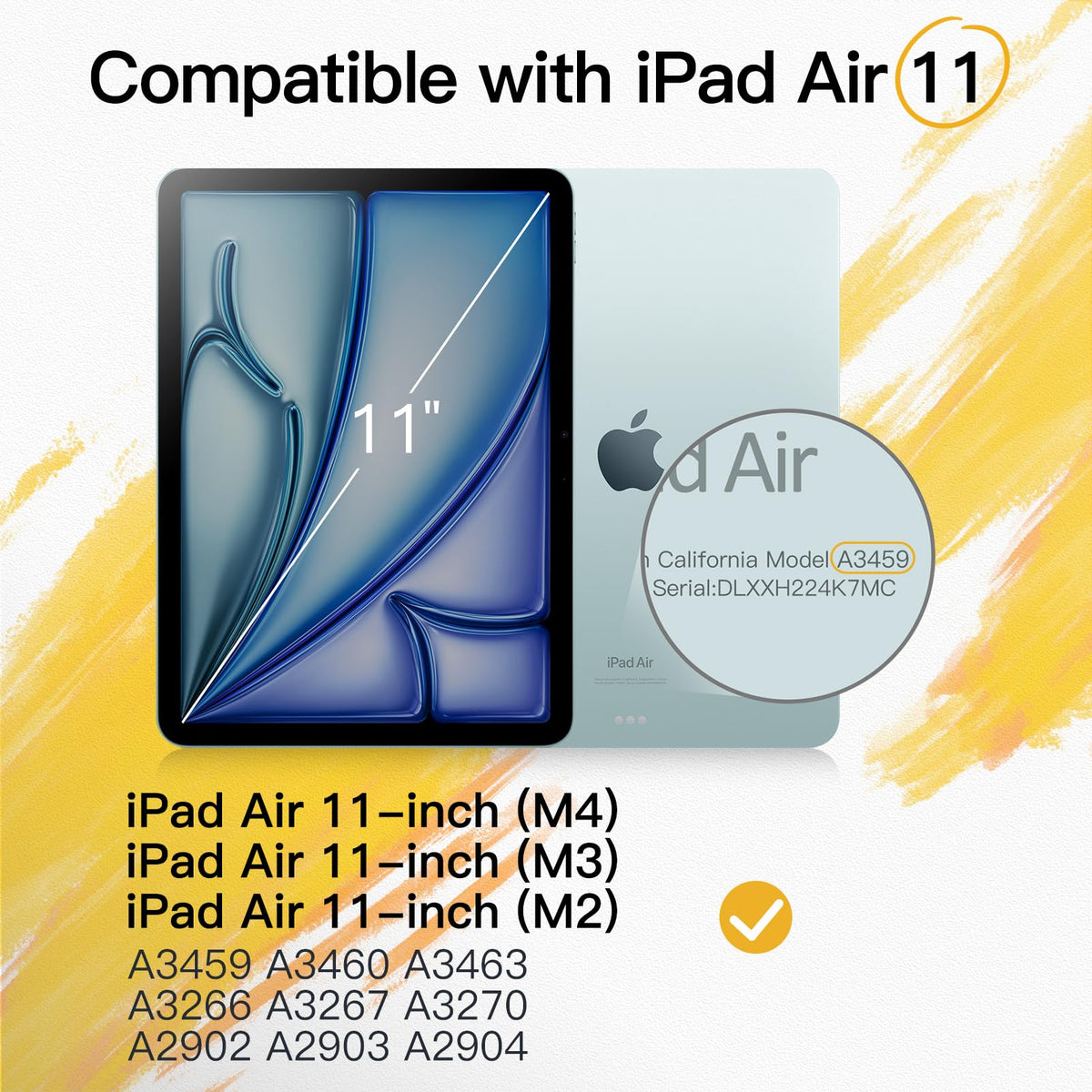 JETech Paper Matte Screen Protector for iPad (A16) 11th/10th Gen, 1-Pack