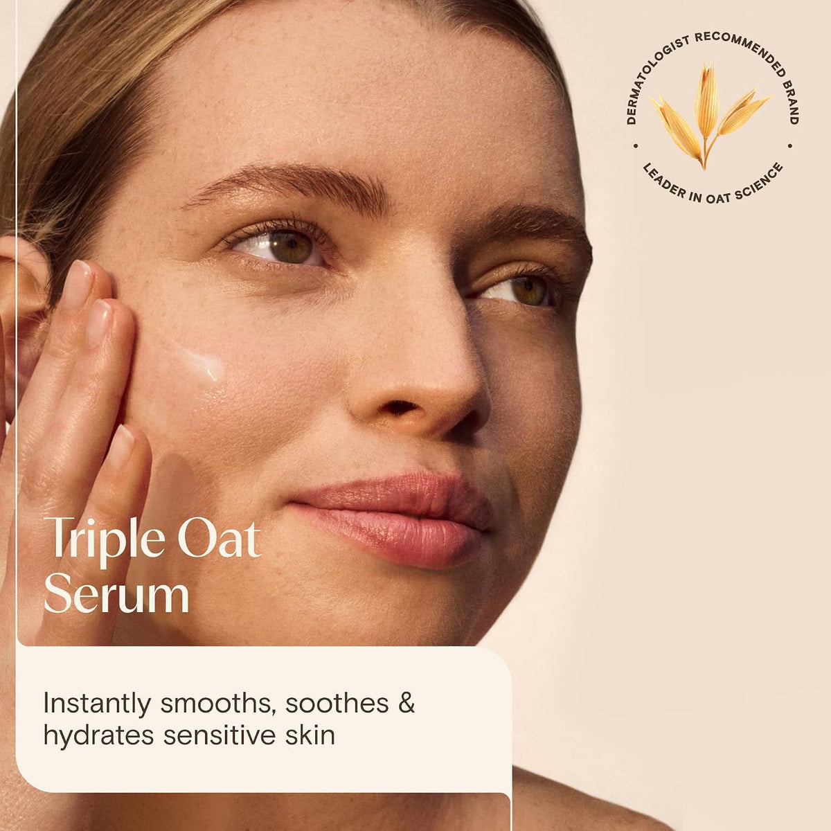 AVEENO Face CALM+RESTORE Triple Oat Serum for Sensitive Skin (1 x 30ml)
