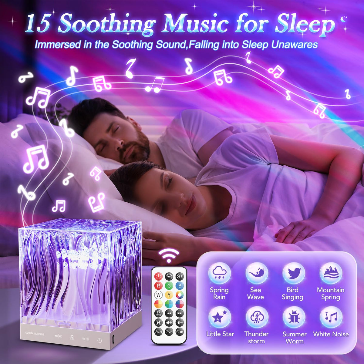 FELITE Northern Lights Projector Sensory Lights Birthday Gifts for Women
