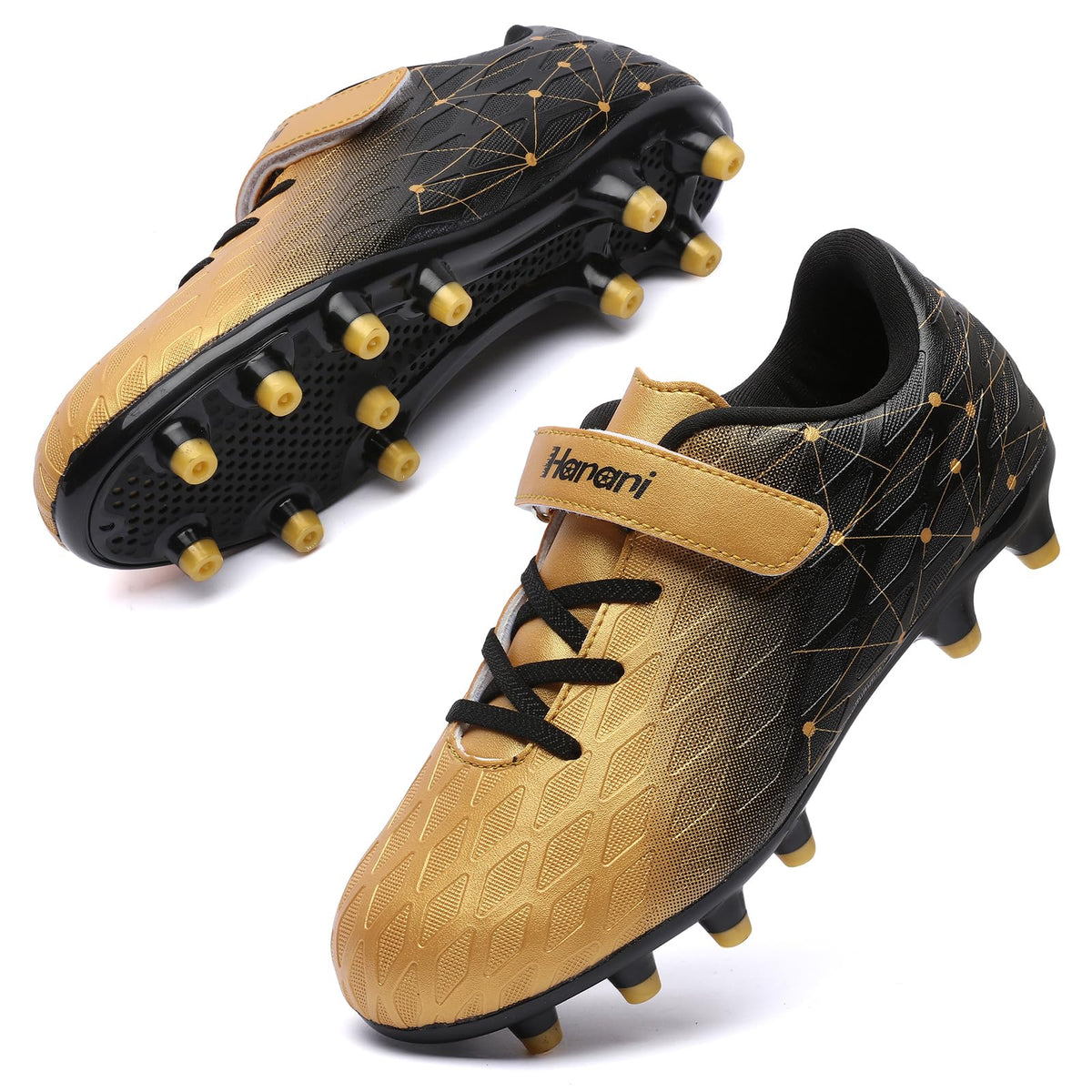 Boys Football Boots Shoes Kids Girls FG/AG Soccer Athletics Training Sport Running Shoes Profession Competition Teenager Indoor Outdoor Cleats Sneakers for Unisex