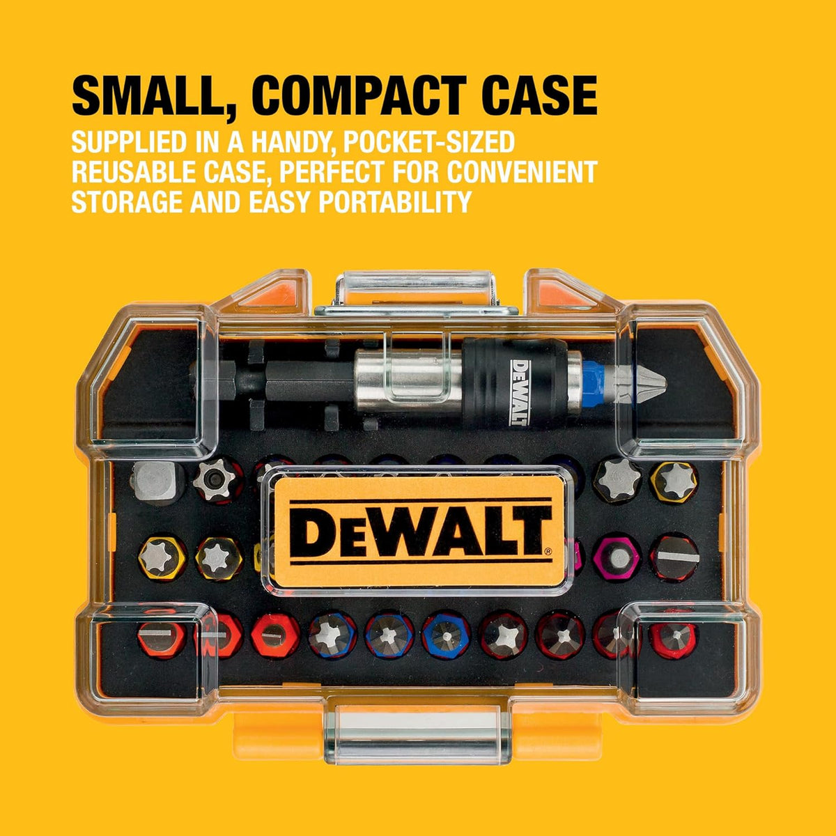 DEWALT XS Tough Case 25mm Screwdriving Set 32pc, DT7969-QZ