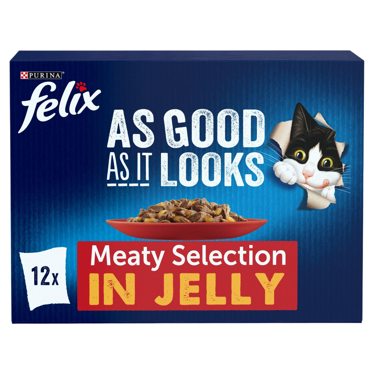FELIX Doubly Delicious Countryside Selection in Jelly Wet Cat Food 40x85g
