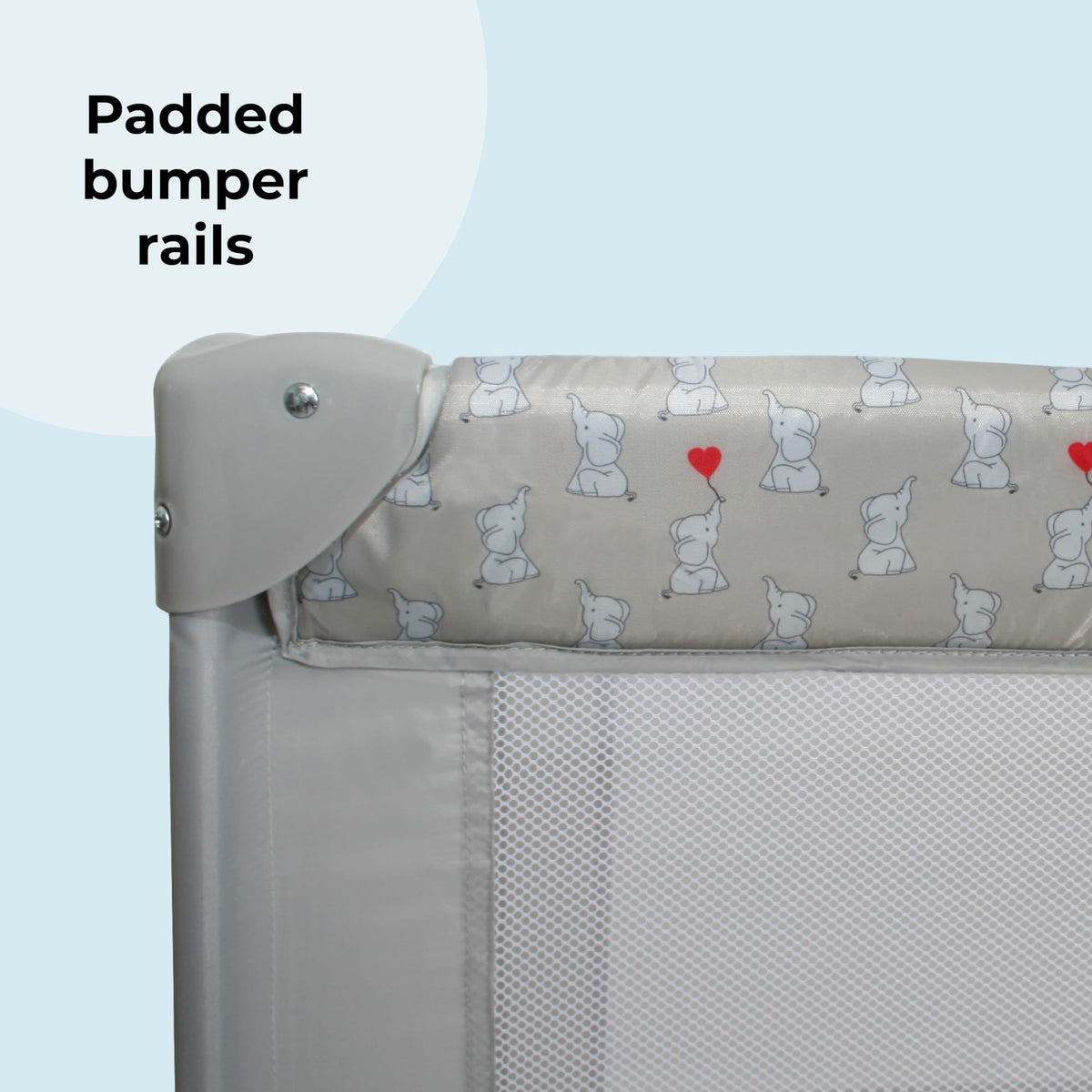 My Babiie MBTC1 Travel Cot from Birth to 15kg - Ivory