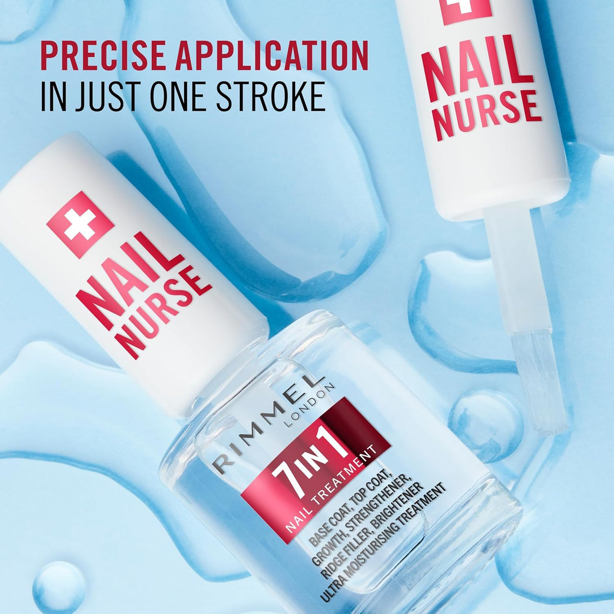 Rimmel London Nail Care 7 in 1 Multi Benefit Base & Top Coat