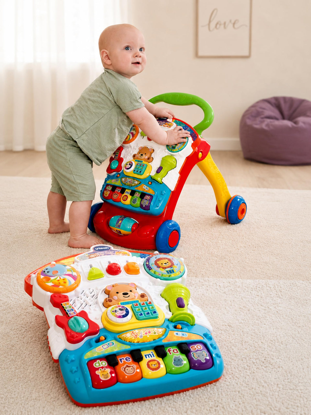 Vtech Baby First Steps Baby Walker, English