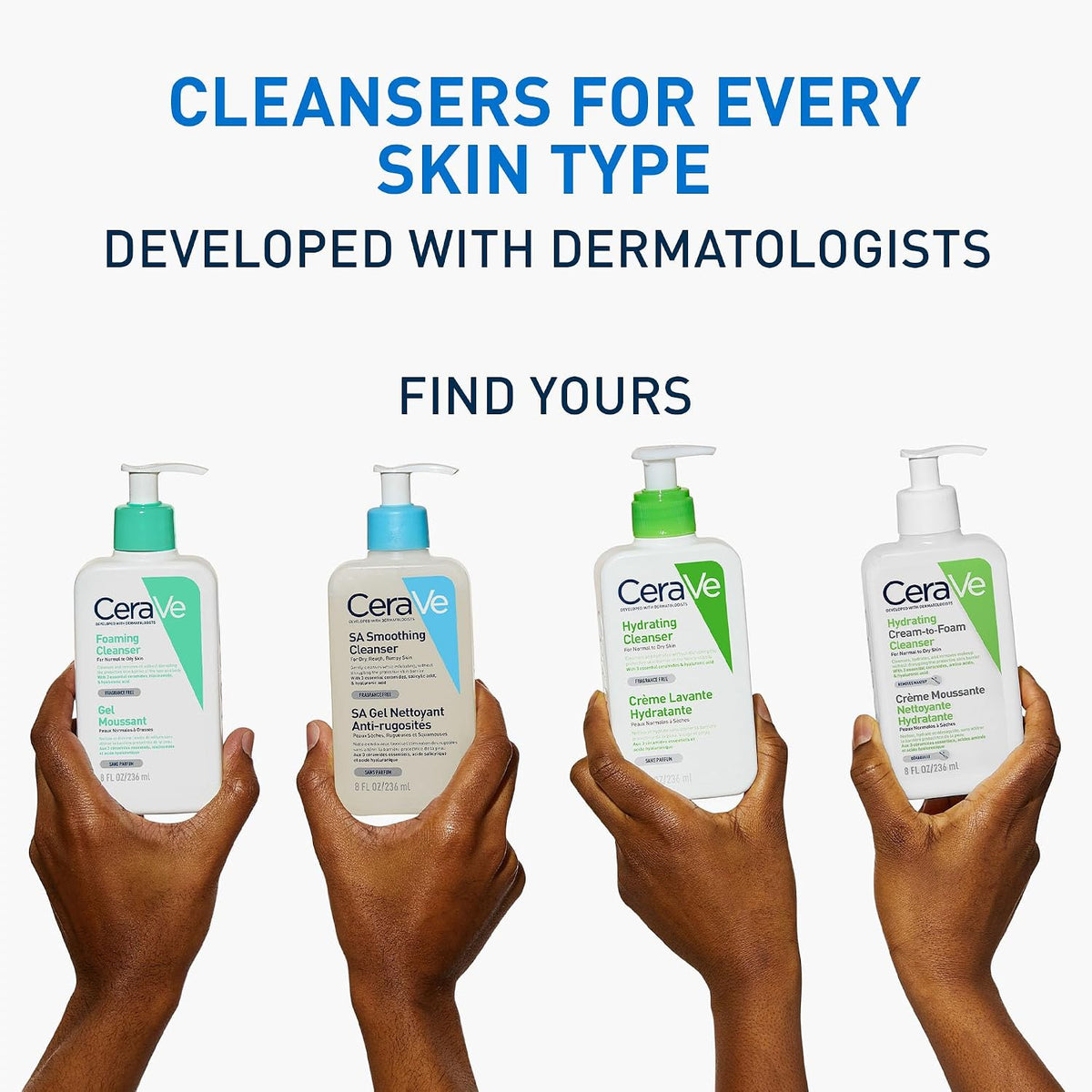 CeraVe Hydrating Cleanser for Normal to Dry Skin with Hyaluronic Acid 236ml