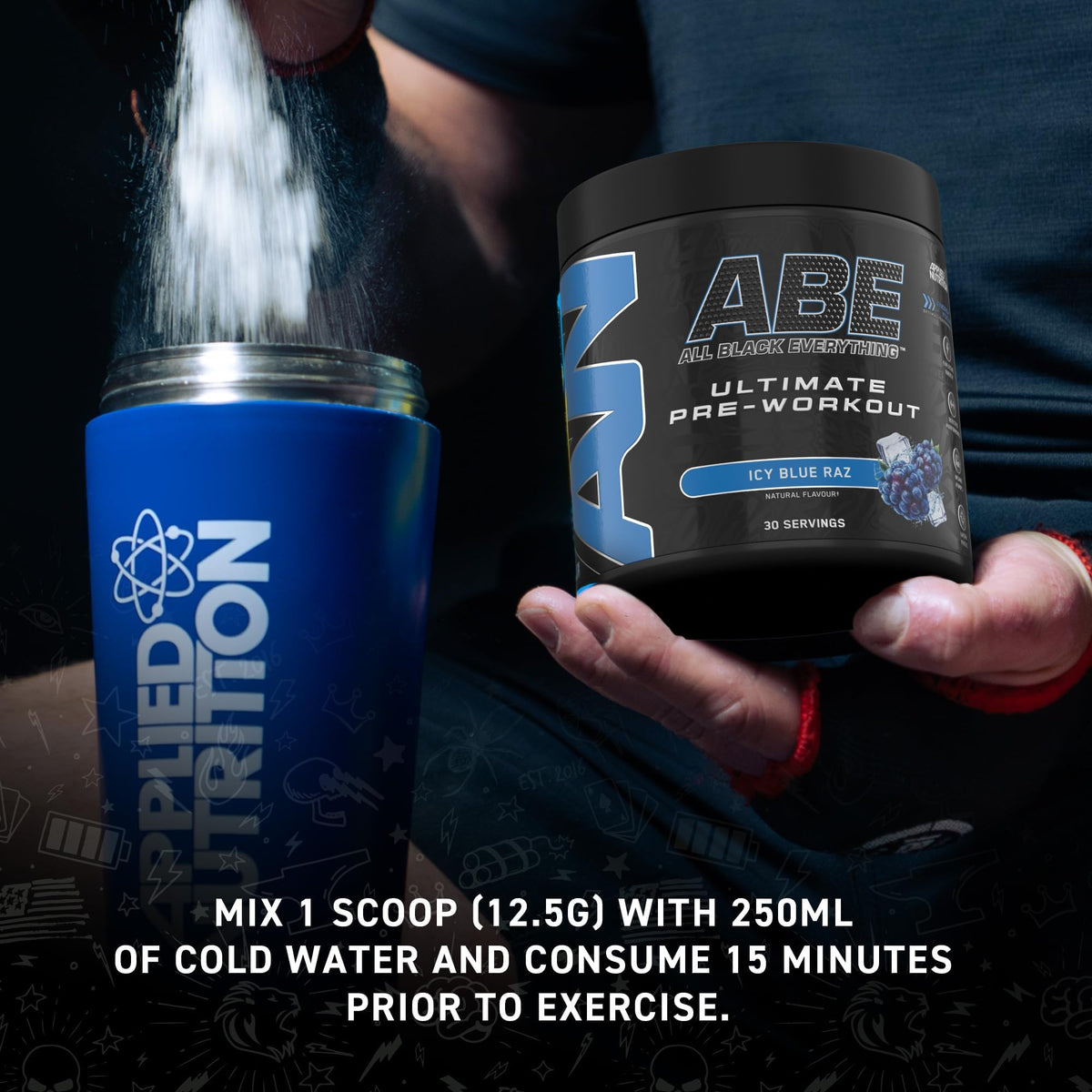 Applied Nutrition ABE Pre Workout Powder Tropical 375g