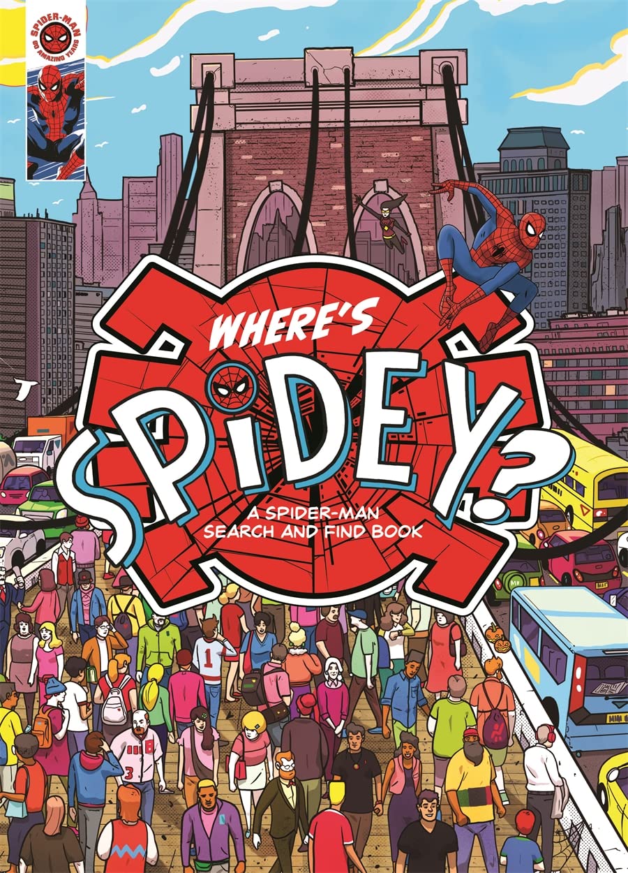 Where's Spidey?: A Marvel Spider-Man Search & Find Book