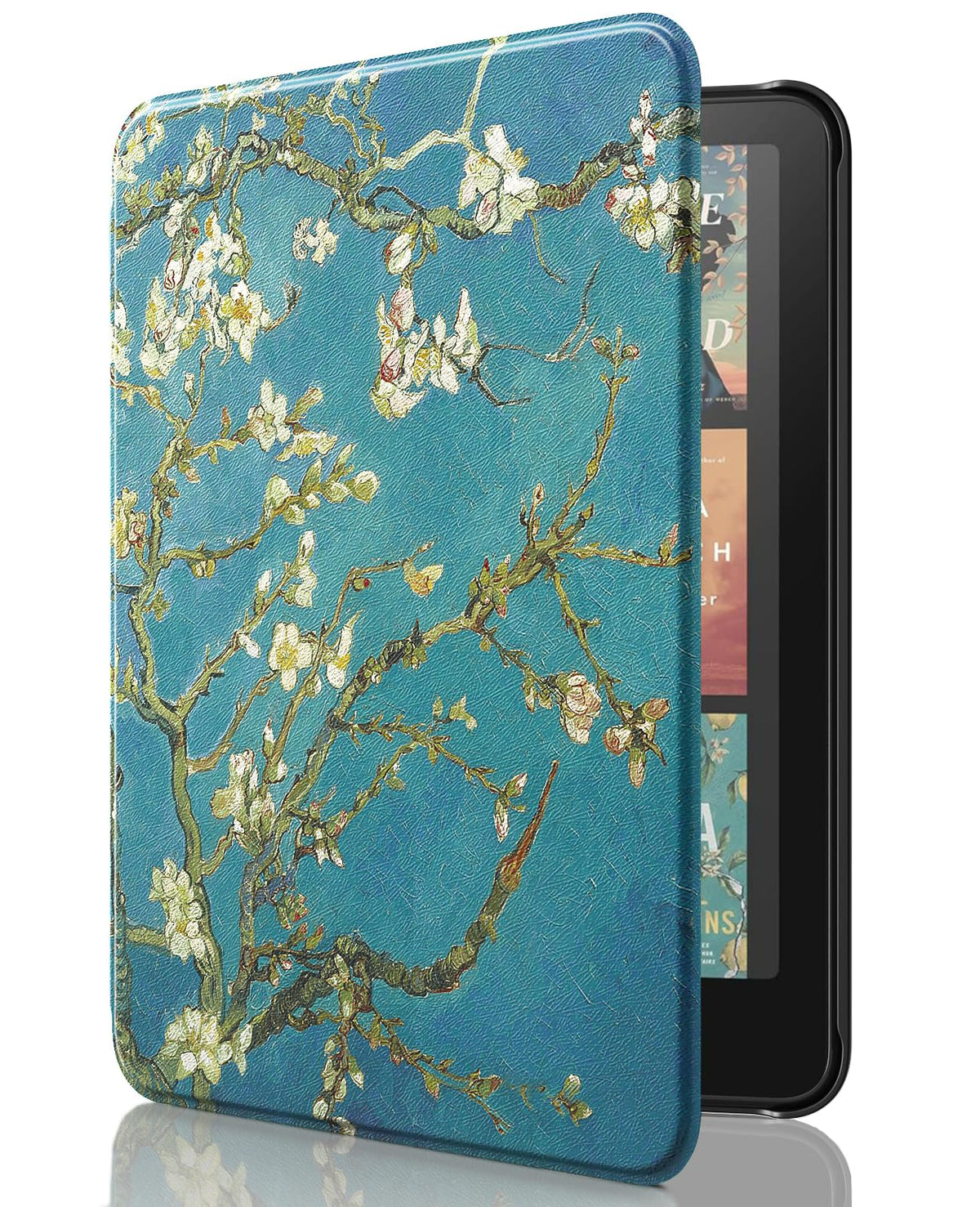 MoKo Case for 7" Kindle Paperwhite 12th Gen & Colorsoft 2024, Denim Black