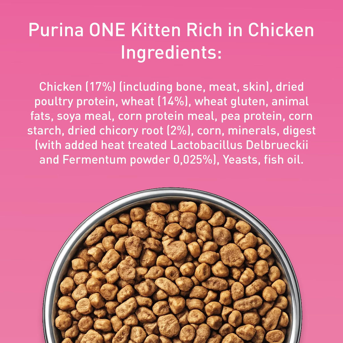 PURINA ONE BIFENSIS Dry Food for Adult Cats, Rich in Chicken, 1 Pack (1 x 5.7 kg)