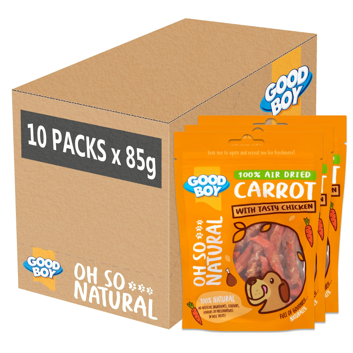 Good Boy Chicken & Hide Twisters Dog Treats 220g