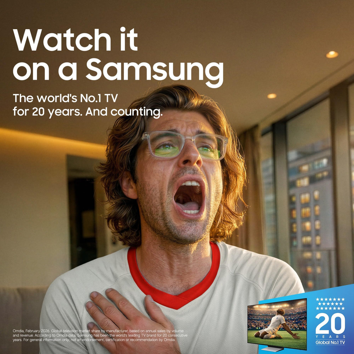 Samsung Smart TV 50-Inch U7020H Crystal UHD 4K TV, HDR10+, Motion Xcelerator, Dynamic Sound Pack, Gaming Hub, Knox Security, Vision AI Companion [2026]