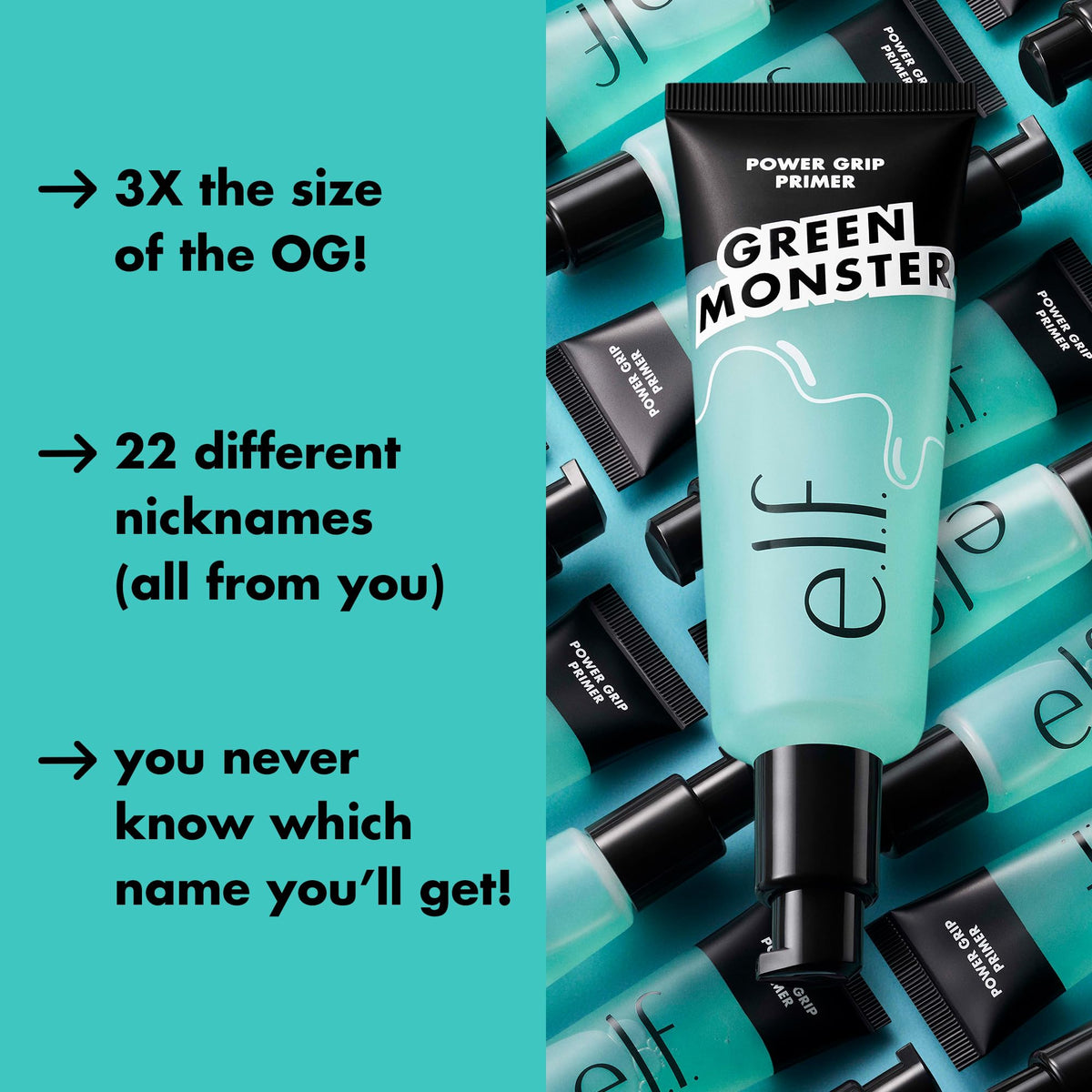 e.l.f. Power Grip Primer, Gel-Based & Hydrating Face Primer For Smoothing Skin & Gripping Makeup, Moisturizes & Primes, 0.811 Fl Oz, Clear