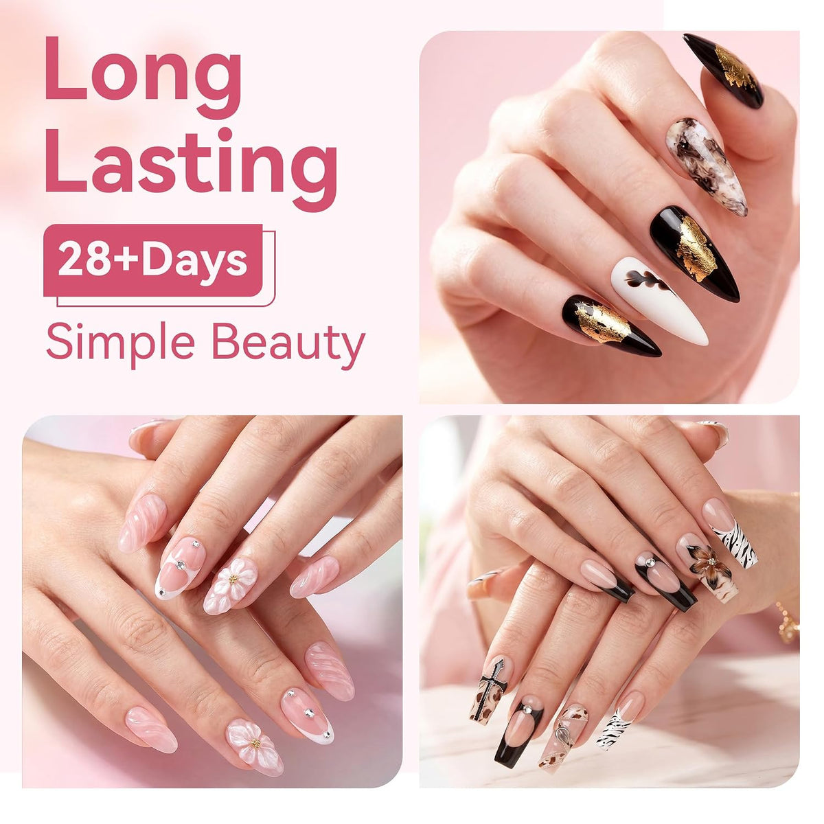 Makartt Nail Glue Extra Strong, New Super Semi Solid for Press-On Nails