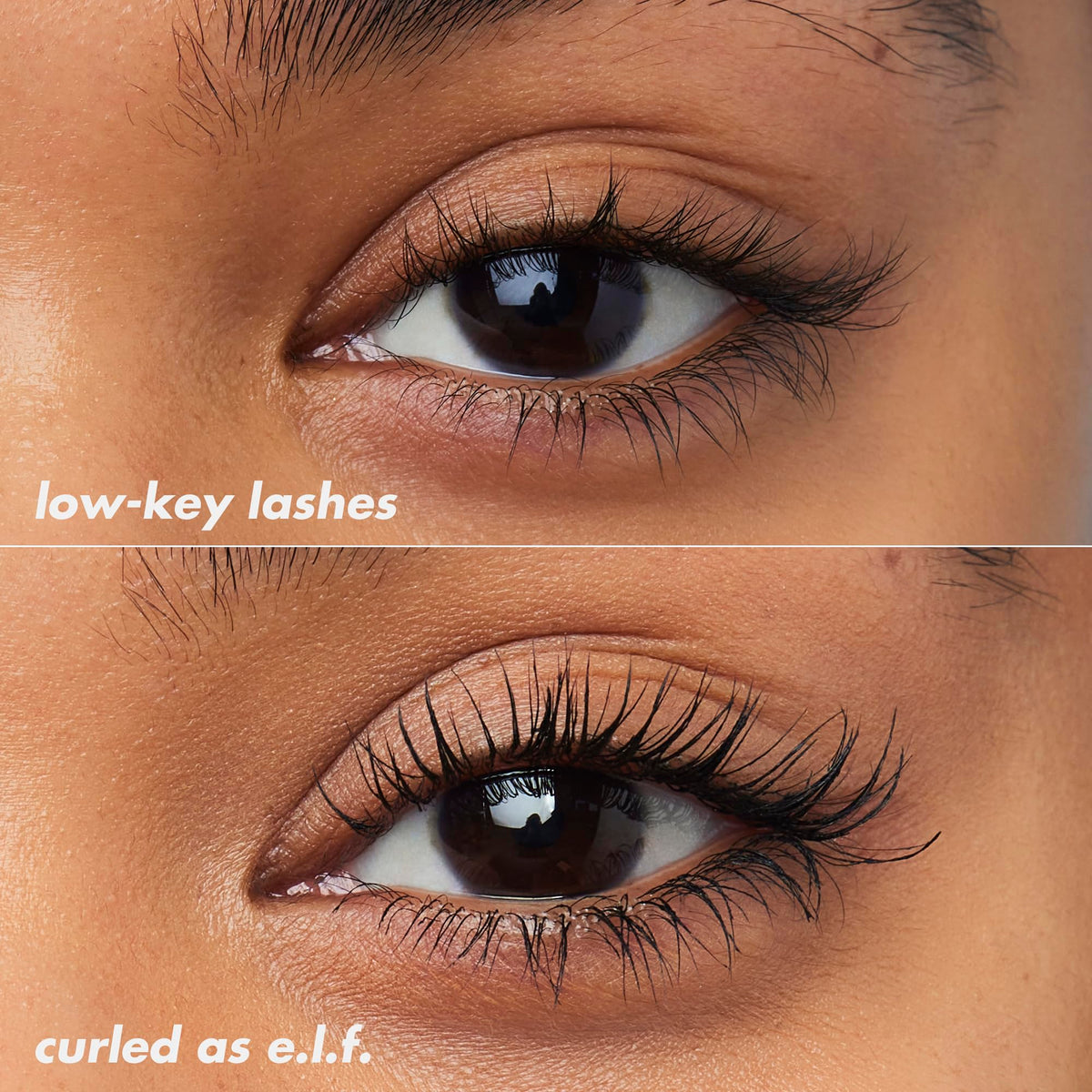 e.l.f. Lash 'N Roll Mascara, Curling Mascara For Visibly Lifted Lashes, Lifts & Separates Lashes. Long-Lasting Formula, Vegan & Cruelty-Free, Black