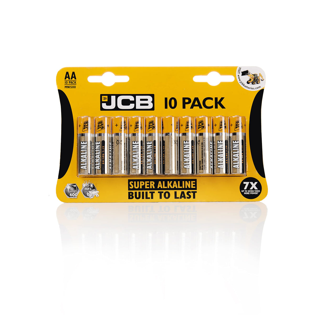 S12110 JCB D Size Super Alkaline Batteries - Pack of 4
