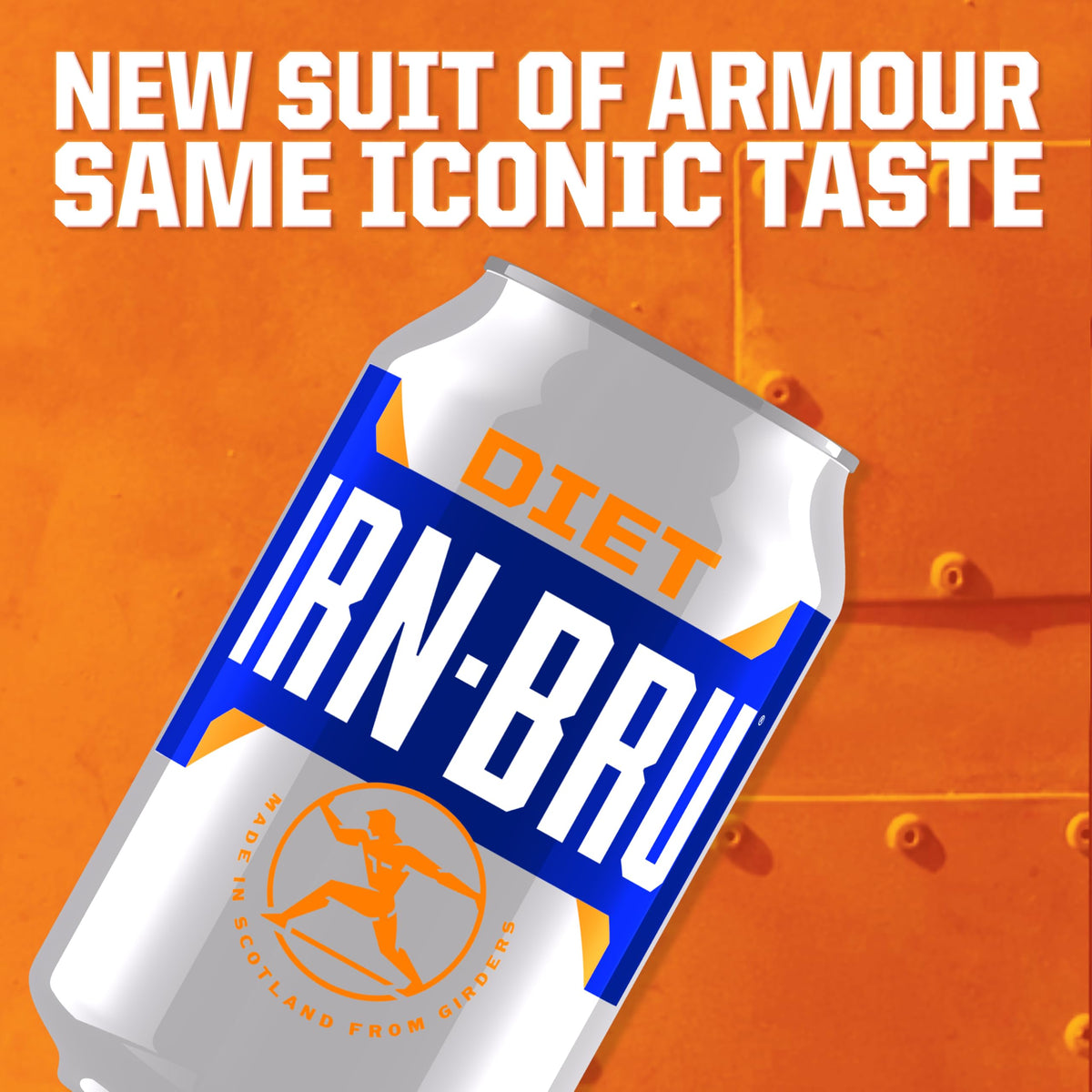IRN-BRU Carbonated Soft Drink, 24 Pack, 330ml Cans