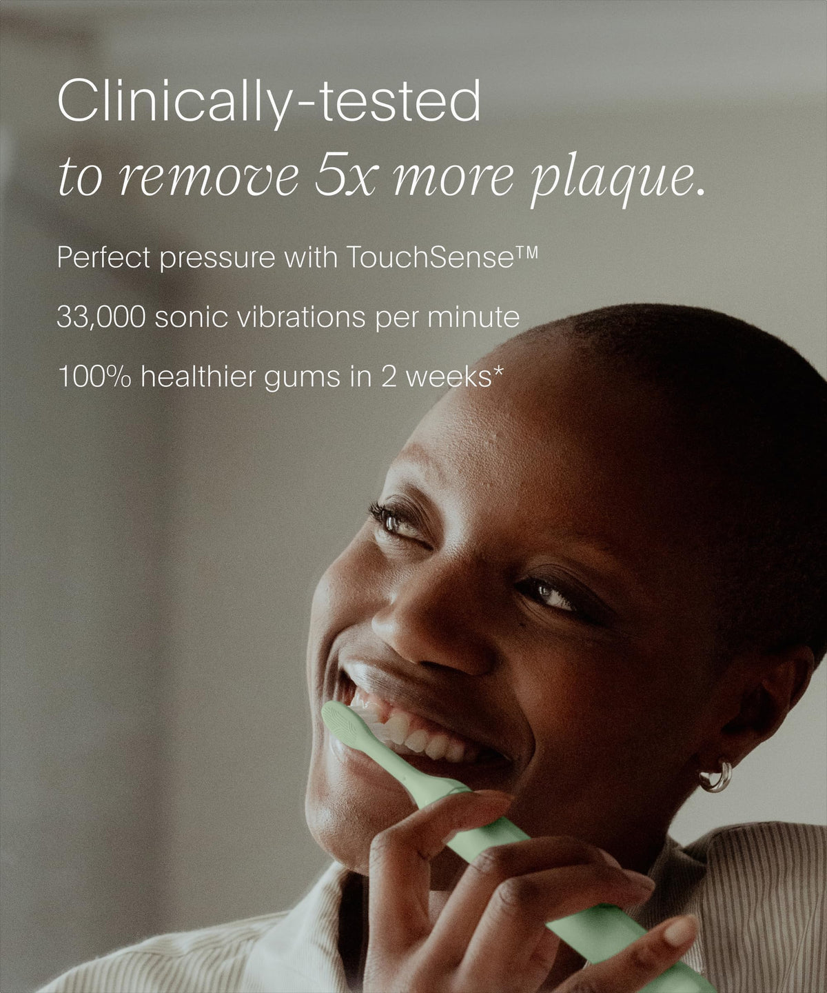 SURI Recyclable Electric Toothbrush Heads | Core & Pro Compatible | Long Lasting Replacement Heads | Pack of 3 | Winter Fern