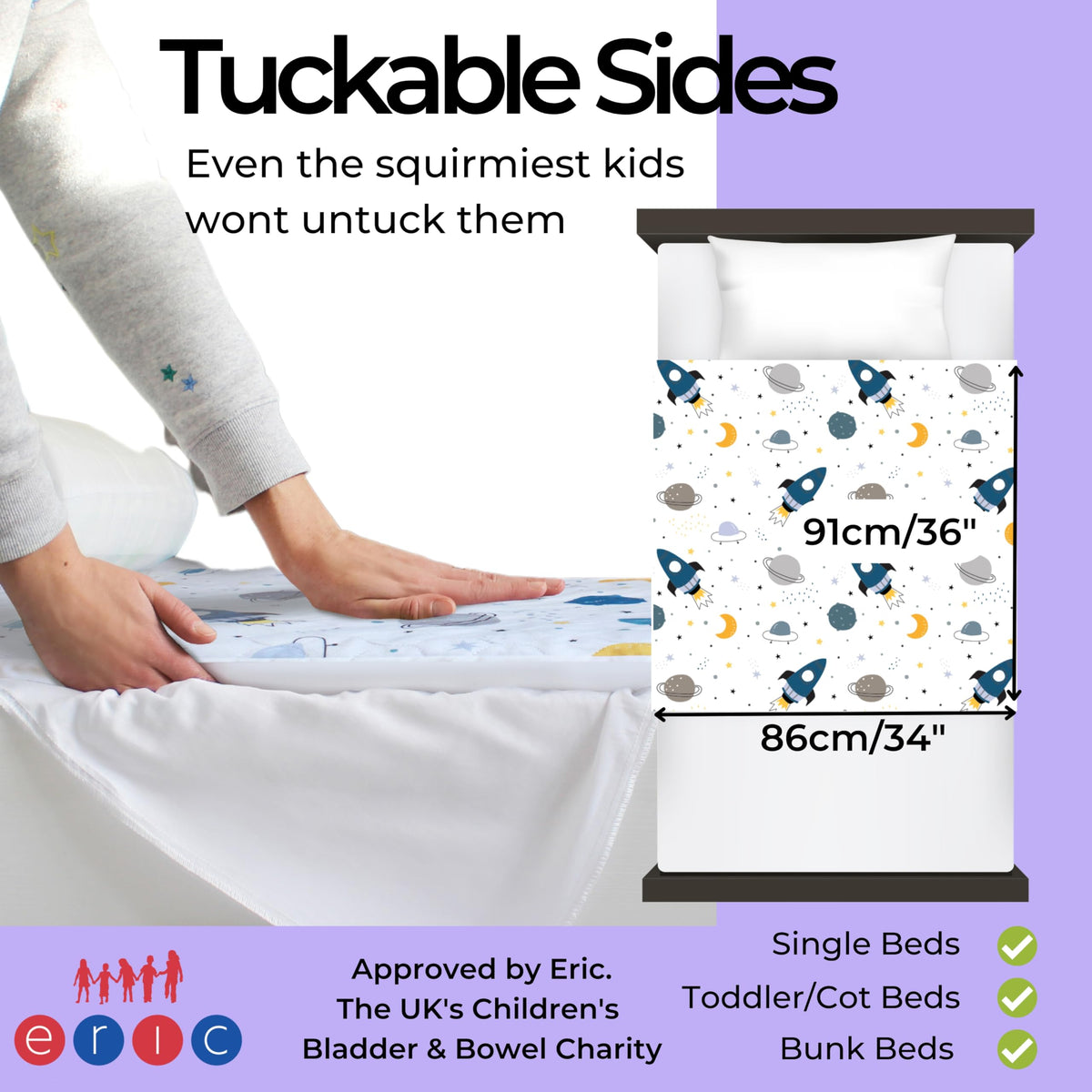 Hygge Sheets® Potty Training Bed Pads | 100% Waterproof