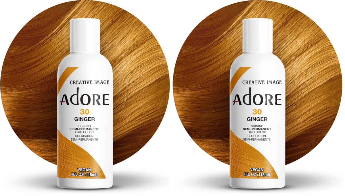 Adore Shining Semi Permanent Hair Colour 121 Jet Black – Vibrant Black Hair Dye, Vegan & Cruelty-Free, Ammonia, Peroxide & Alcohol Free
