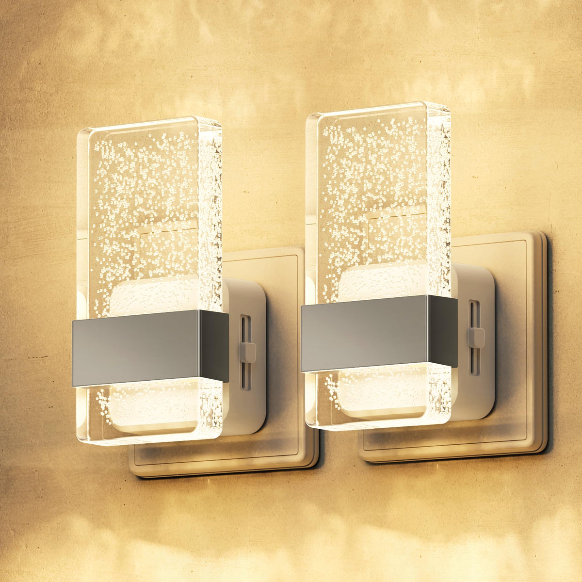 LOHAS-LED Night Light Plug in Wall with Motion Sensor, Dimmable Night Light