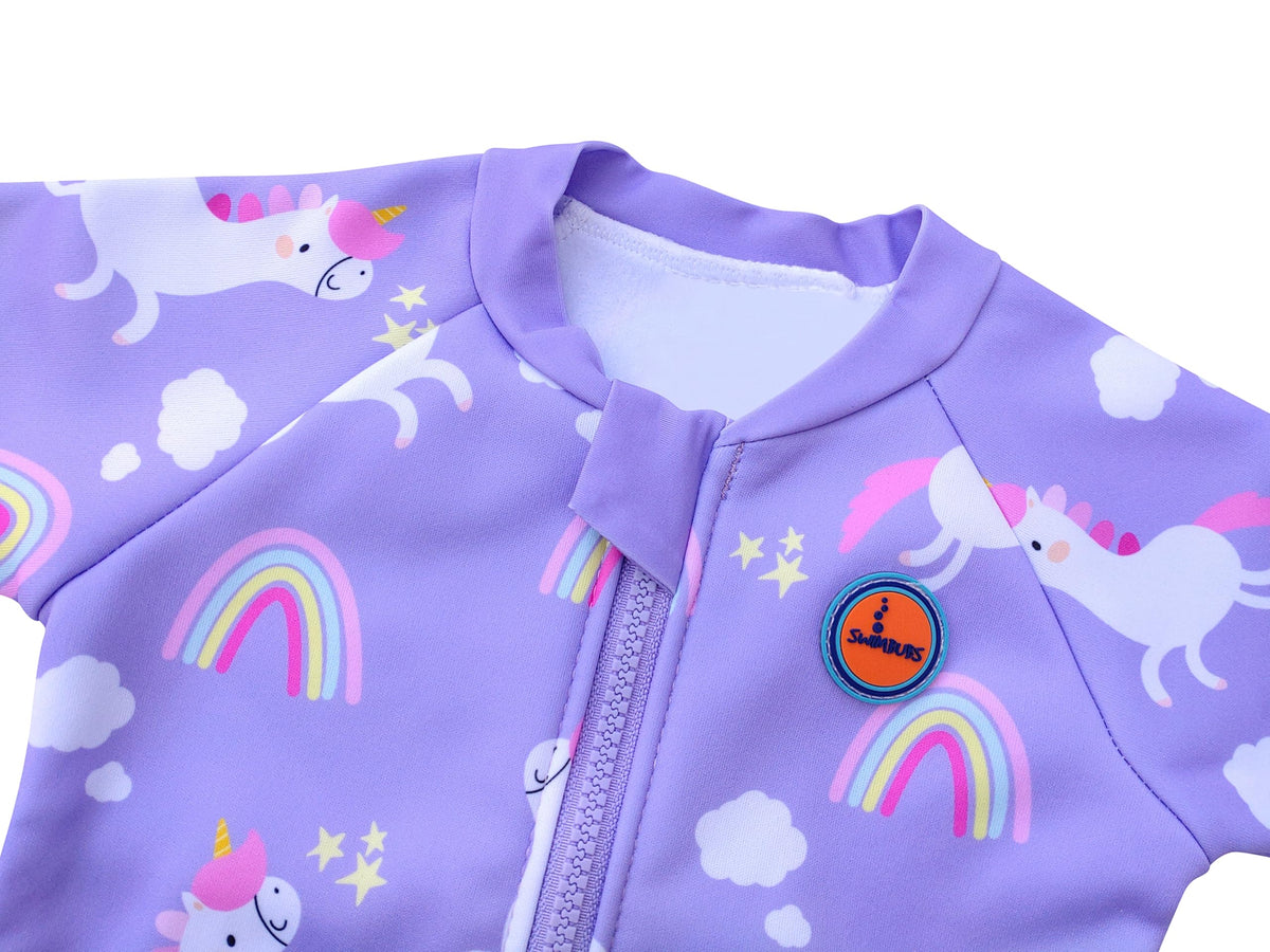 Swimbubs Baby Swimming Warm Suit Boys Fleece Lined Wetsuit Girls UV UPF50 Sun Protection Swimsuit