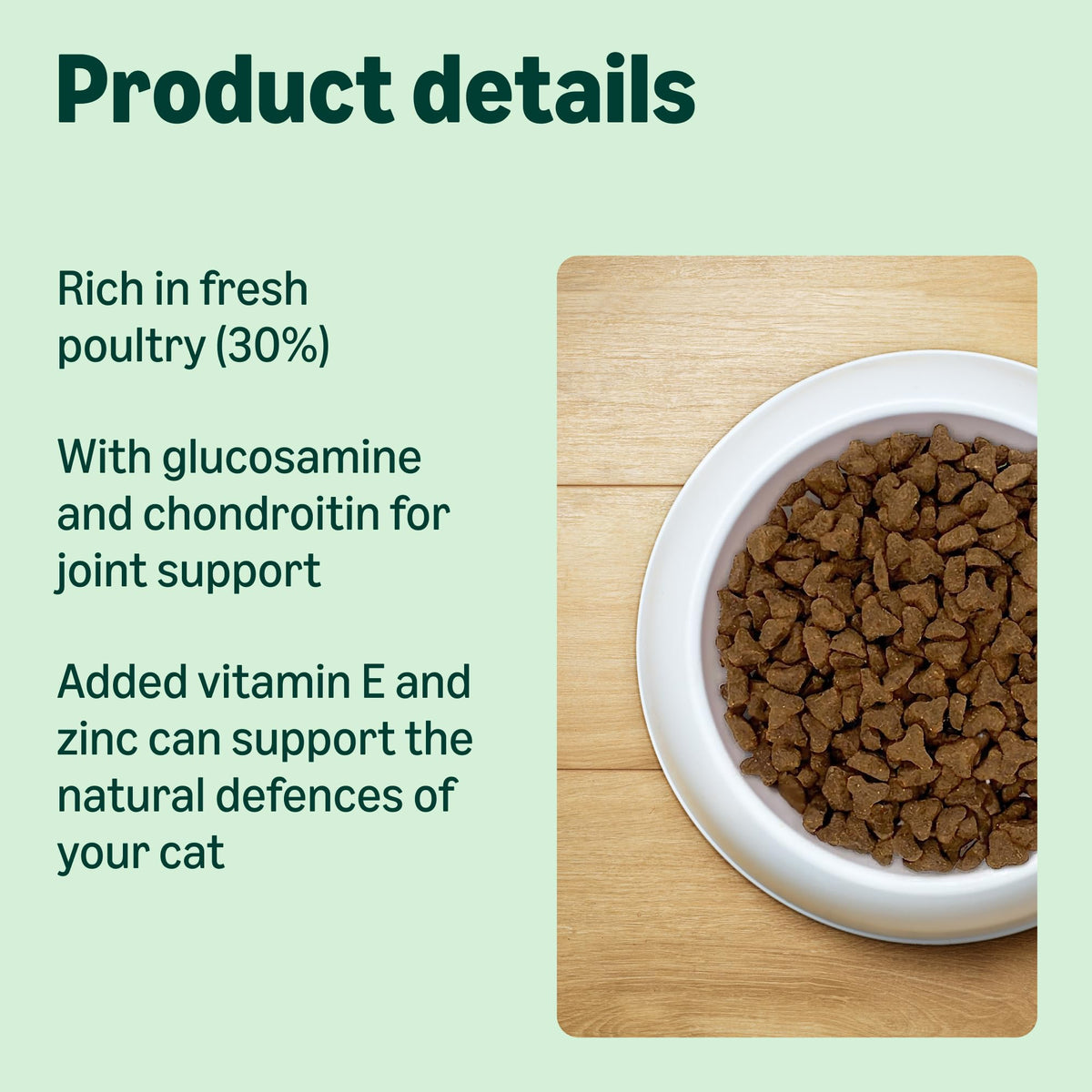 by Amazon Dry Cat Food for Adult Cats, Grainfree Recipe with Fresh Salmon, 1 Pack of 3kg (Previously a Lifelong brand, same product)