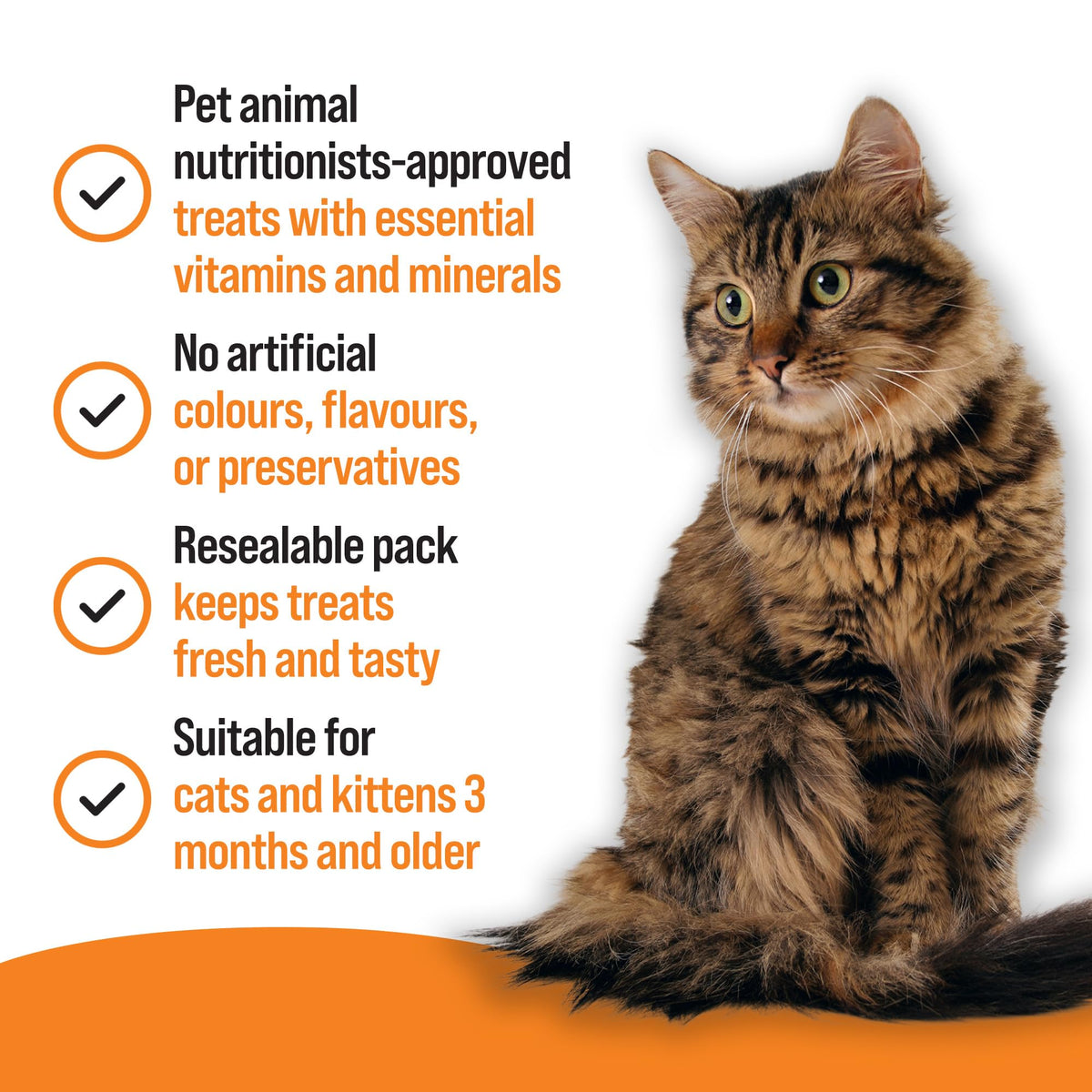 VETIQ Healthy Bites Cat Variety Treats for Cats & Kittens (84 Servings)