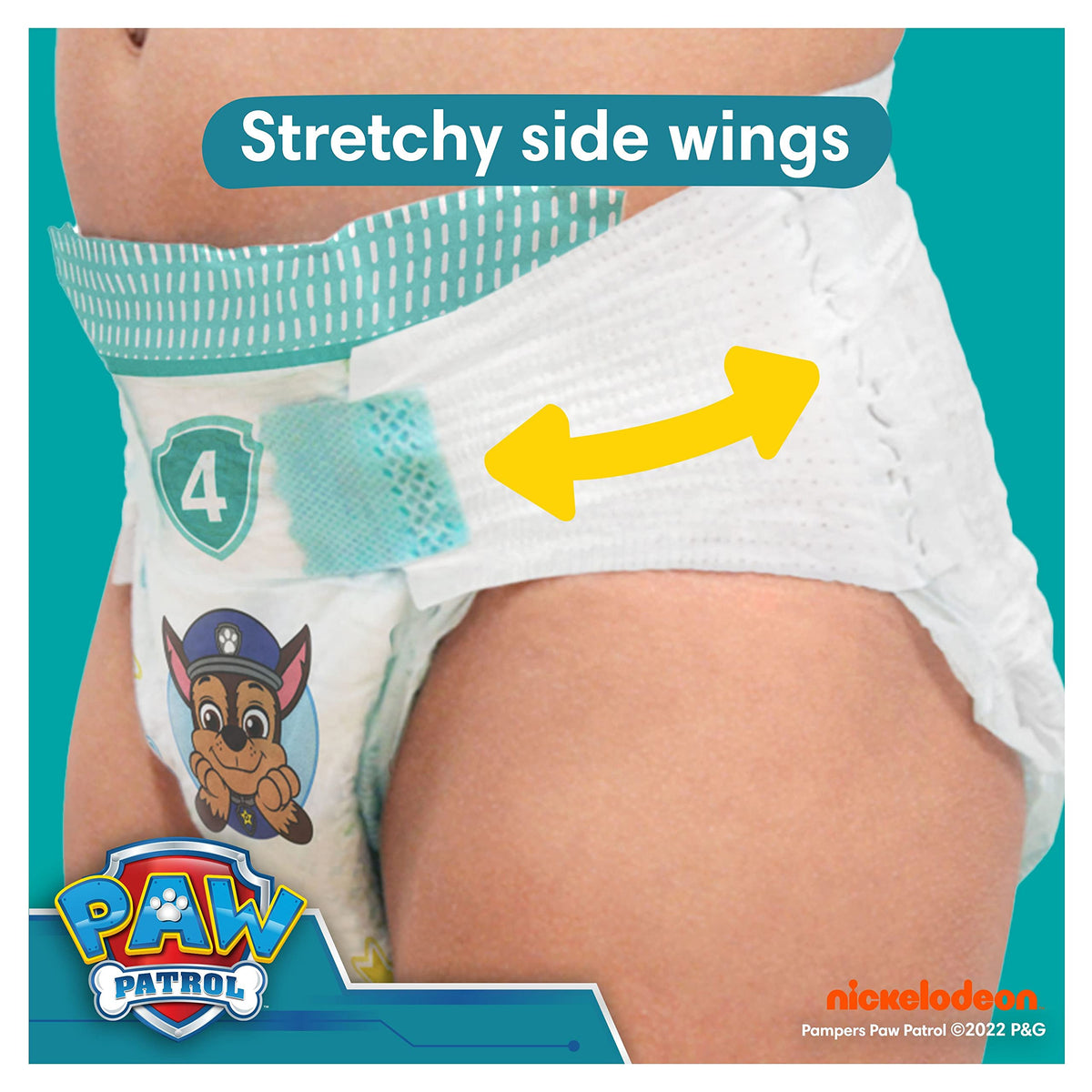 Pampers Baby-Dry Nappies, Size 6 Giant, 164 Count