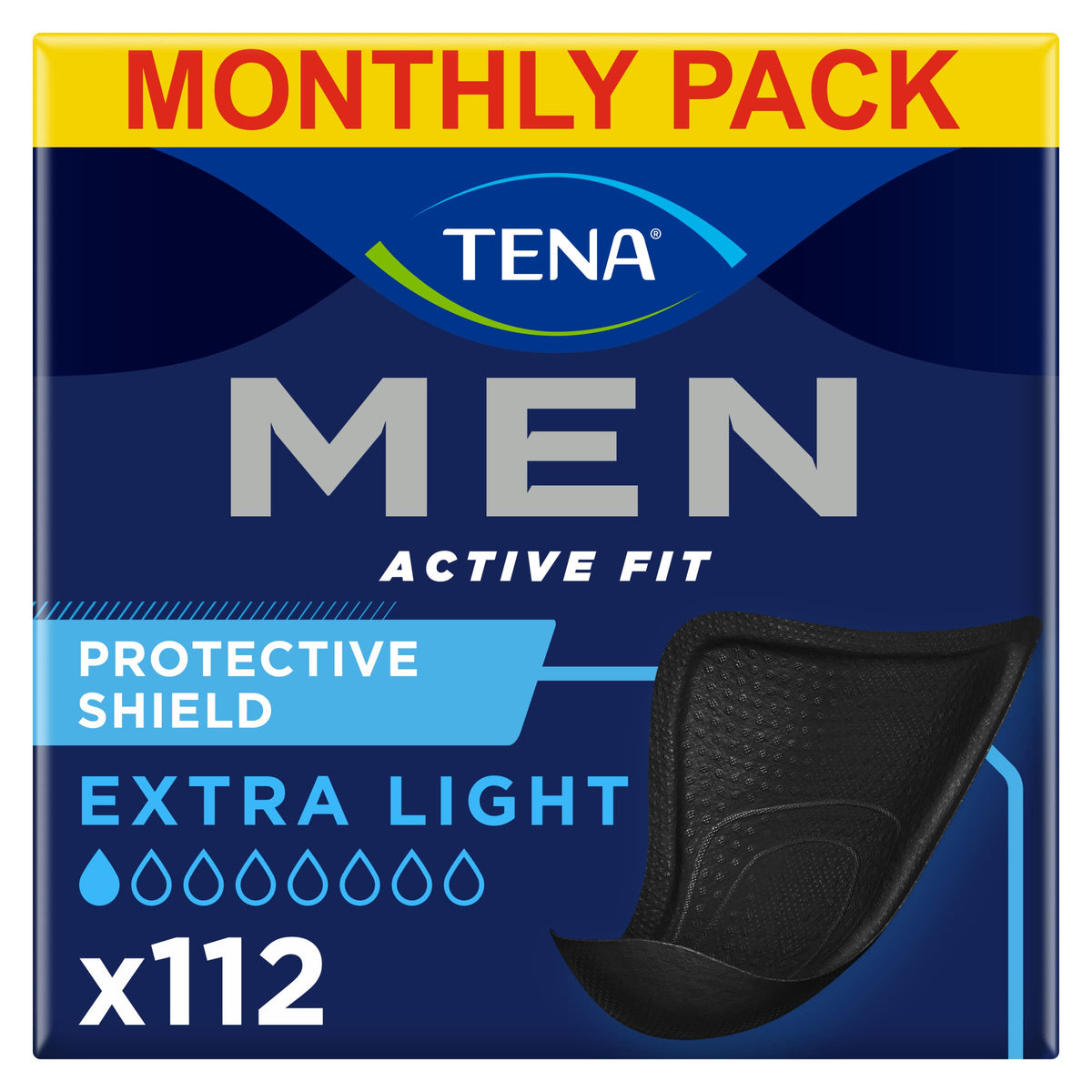 TENA Men Protective Underwear, Large, Level 4 for Heavy Bladder Weakness x 40