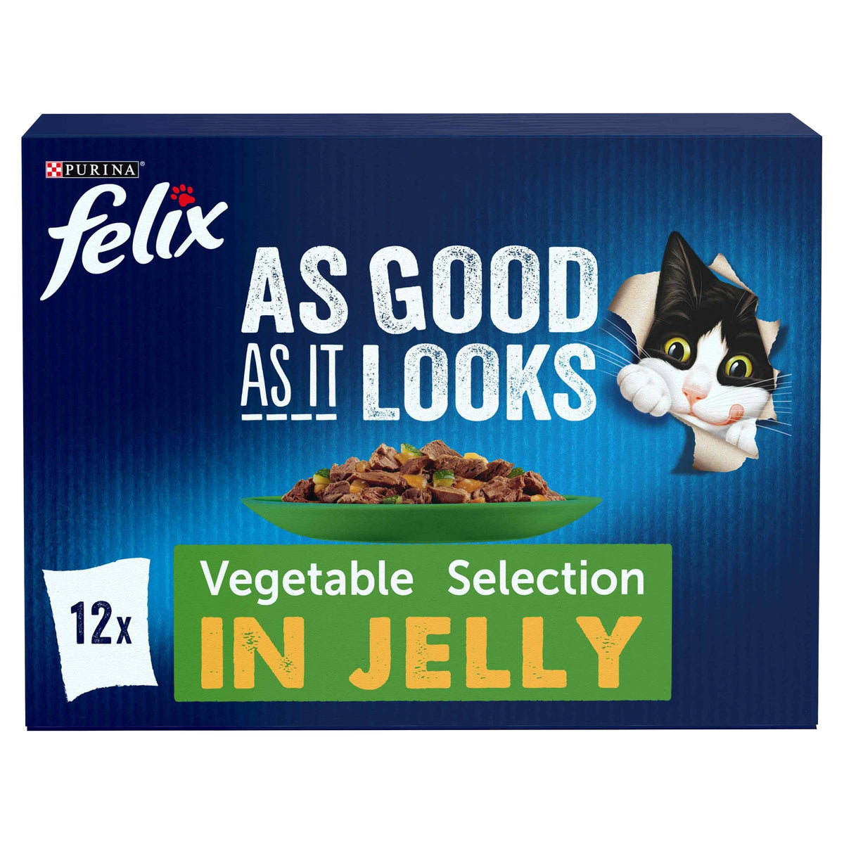 FELIX Doubly Delicious Countryside Selection in Jelly Wet Cat Food 40x85g