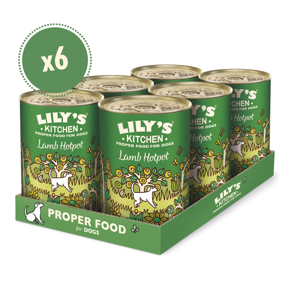 Lily's Kitchen Cottage Pie - Complete Adult Dog Wet Food (6 x 400g)