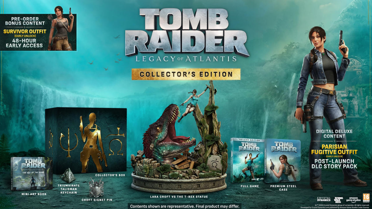 Tomb Raider: Legacy of Atlantis Collector's Edition - (Xbox Series X)