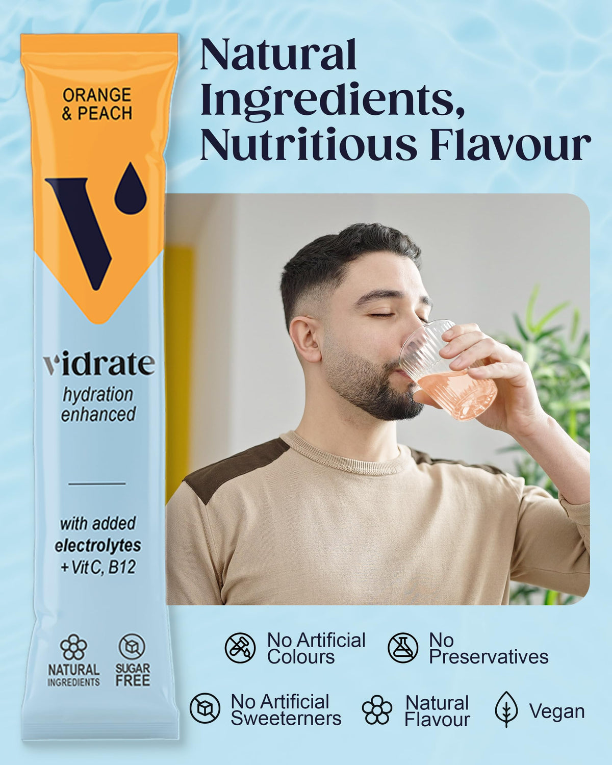 Vidrate Electrolytes Powder, Mixed Berry Variety Pack, 30 Sachets