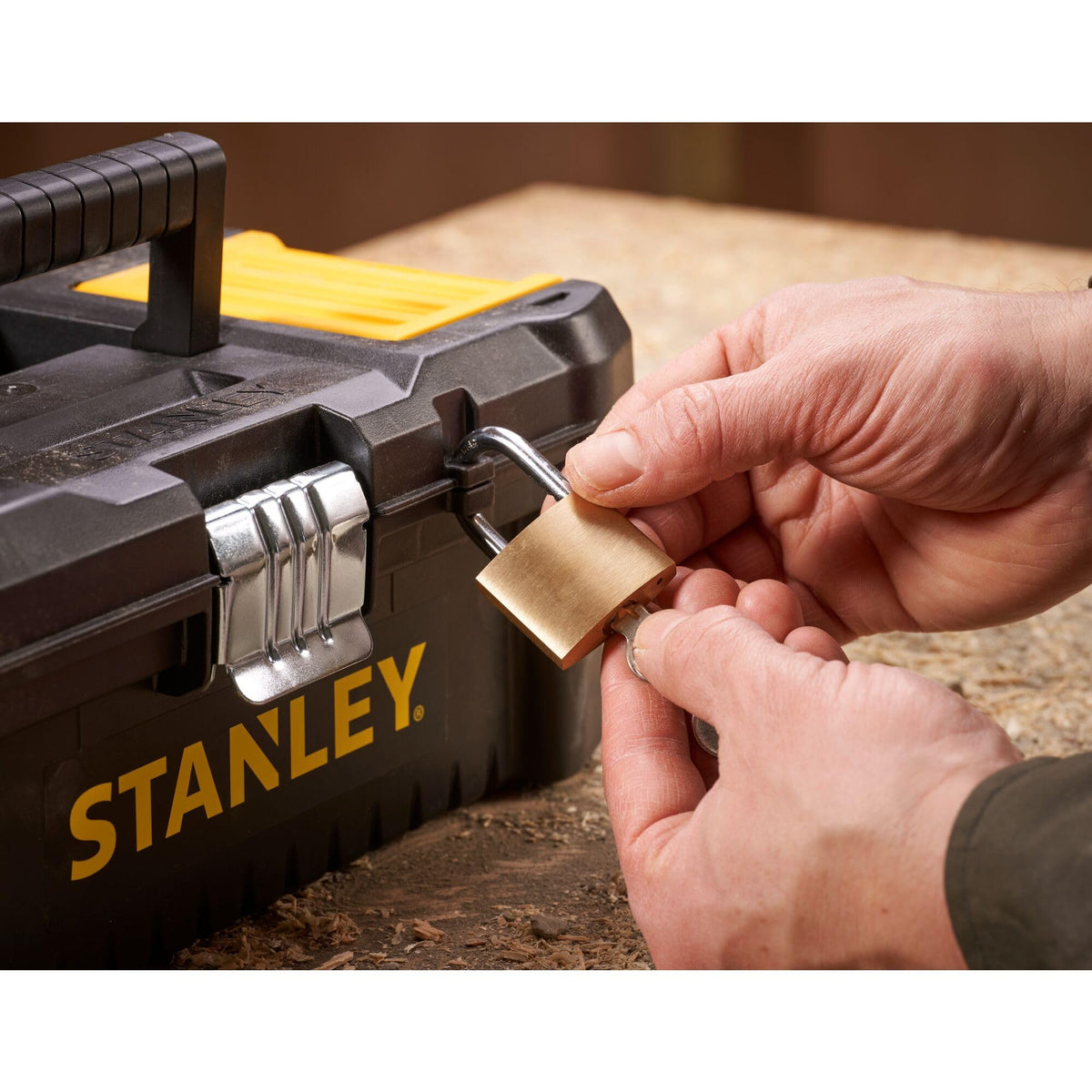 STANLEY 16in Essential Lightweight Tool Box, STST1-75518