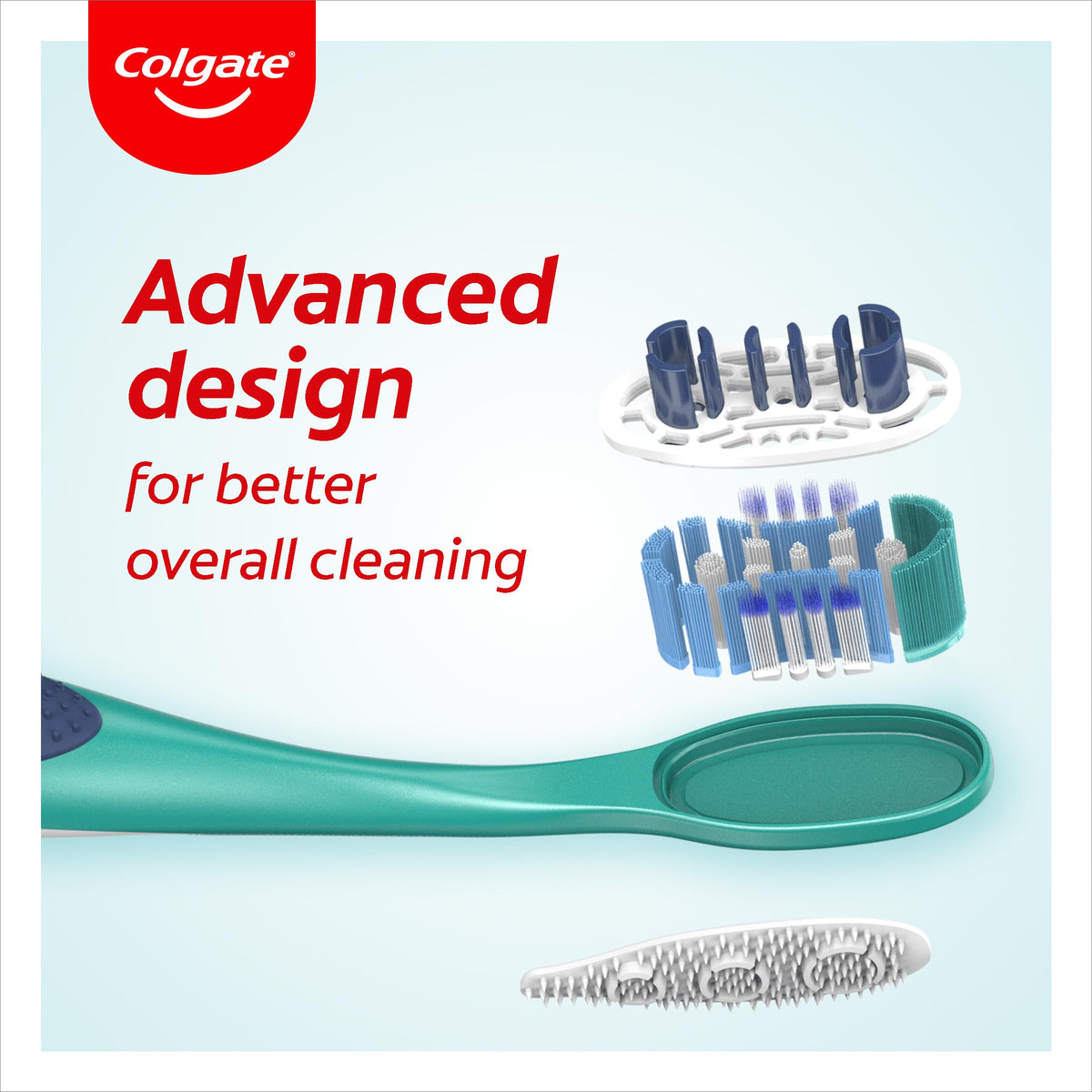 Colgate Zigzag Medium Bristles Manual Toothbrush (3-Pack)