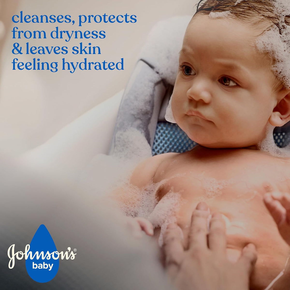 Johnson’s Baby 3 in 1 Top-to-Toe Wash, 500ml (Pack of 1) NO More TEARS®