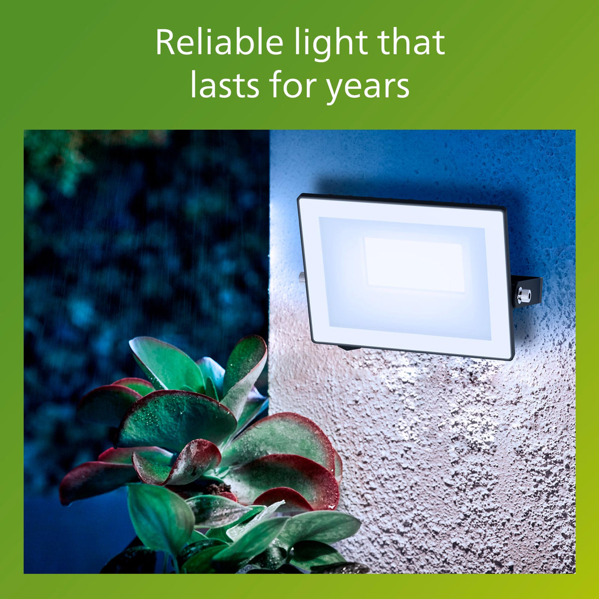Philips Lois Outdoor Floodlight, White, 10 W