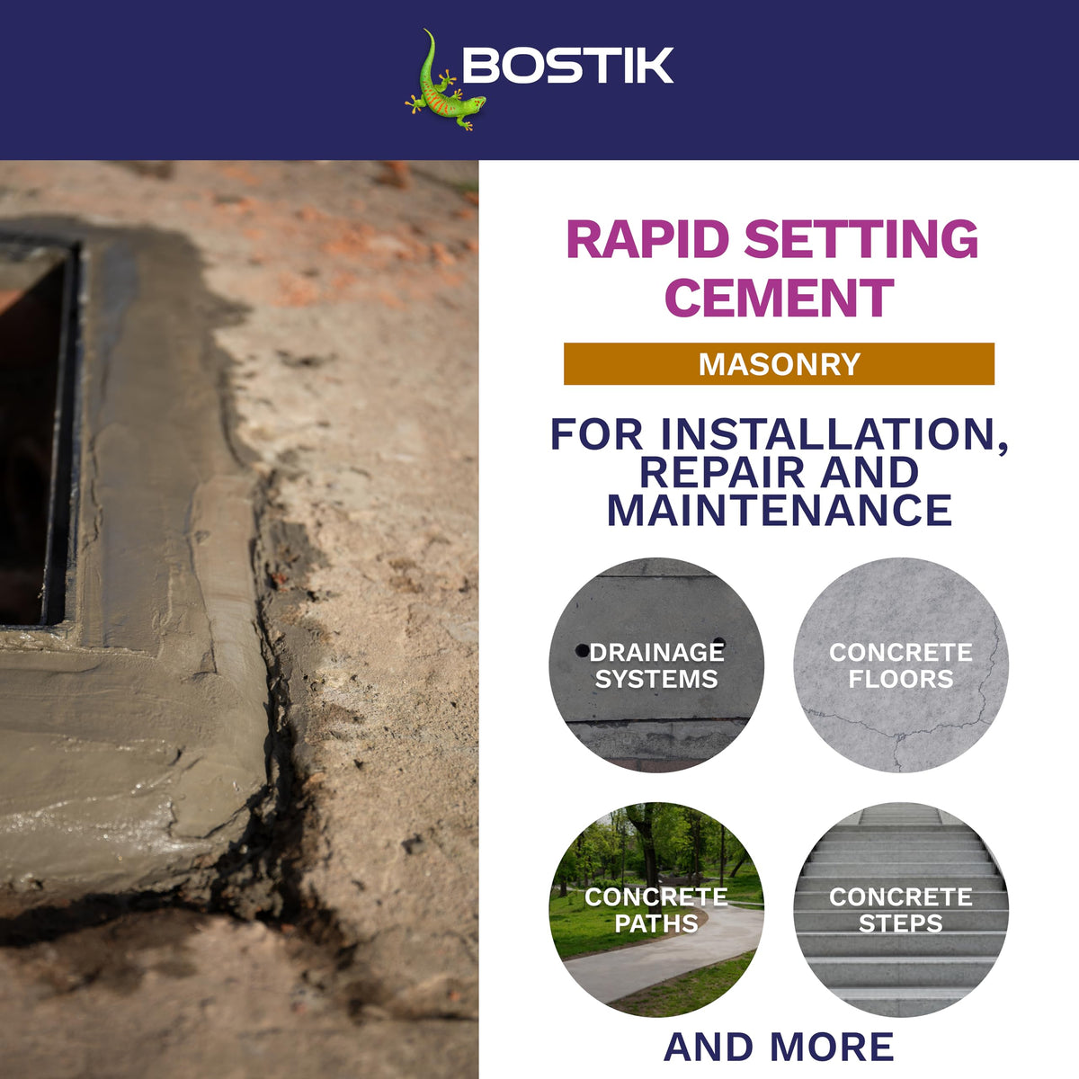 Bostik Rapid Setting Cement 10kg