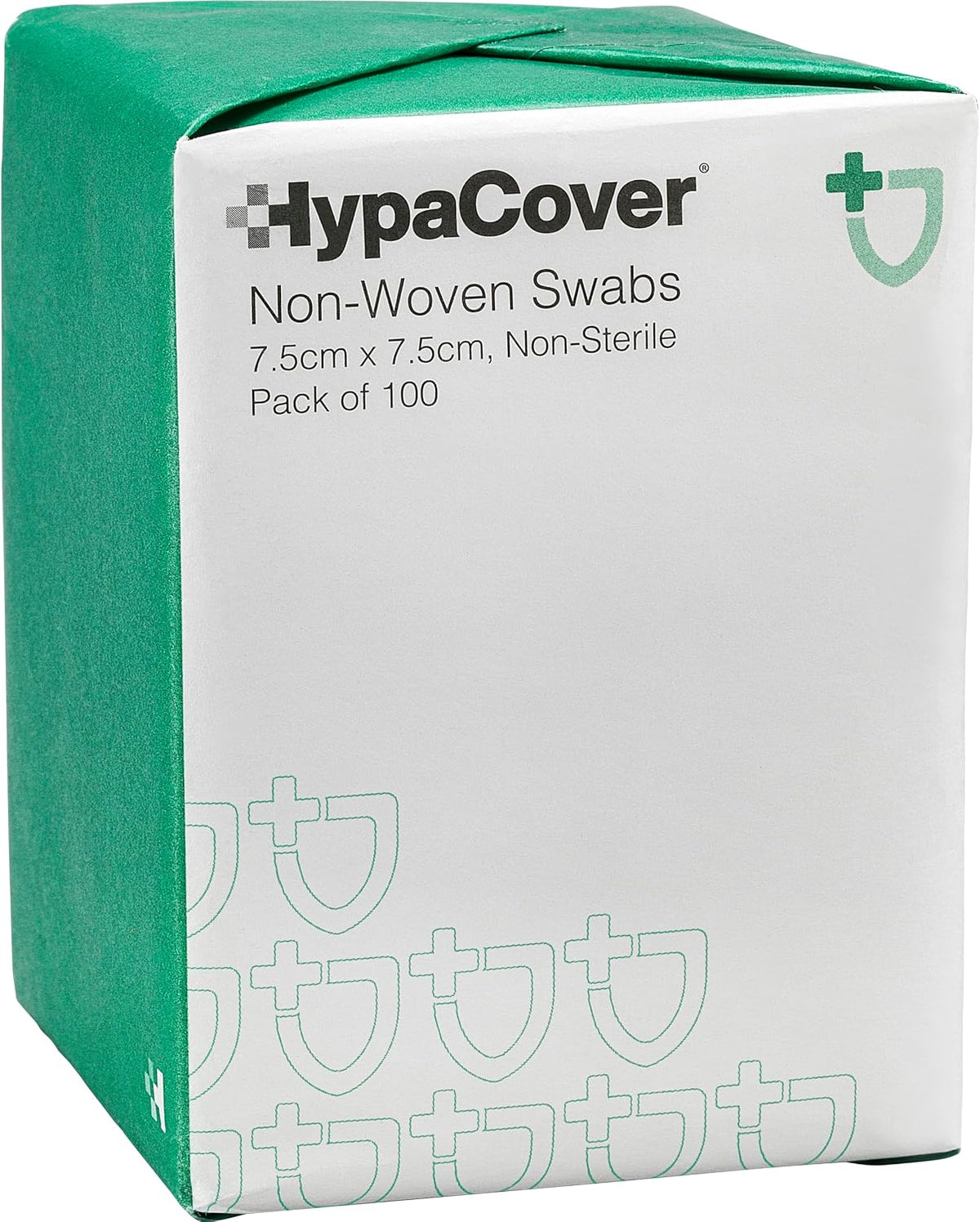 Safety First Aid HypaCover Non-Woven Swabs, 7.5cm x 7.5cm, Pack of 100