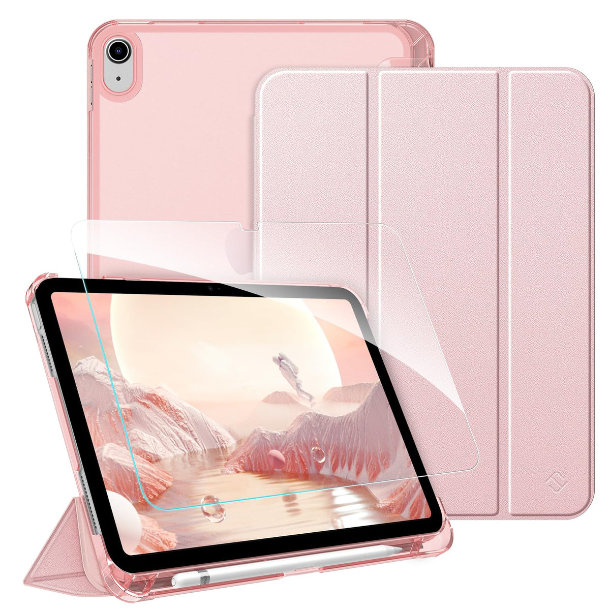 FINTIE Case & Screen Protector Set for iPad A16 11th/10th Gen 11/10.9 Inch