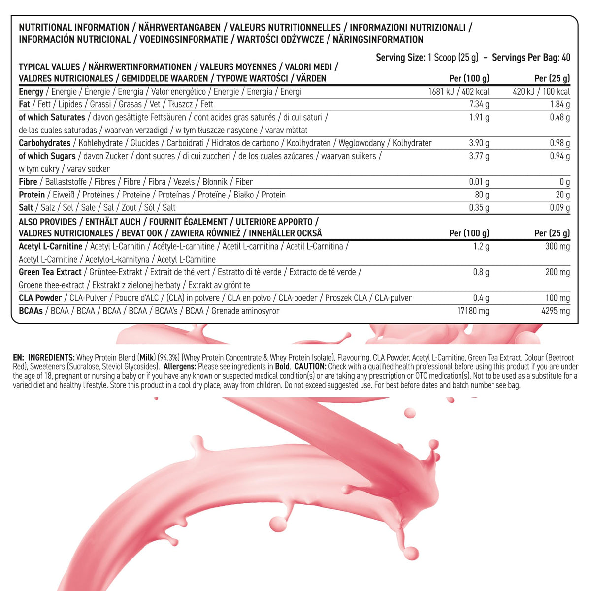 Applied Nutrition Diet Whey - High Protein Powder Supplement, Low Carb & Sugar, for Weight Management with CLA, L Carnitine, Green Tea (450g - 18 Servings) (Vanilla)