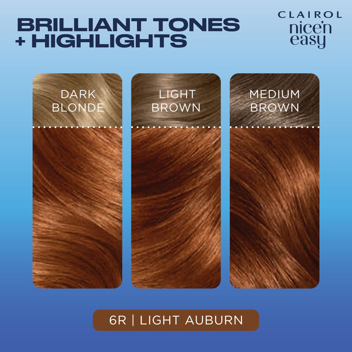 Clairol Nice'n Easy Crème Natural Looking Oil Permanent Hair Dye Infused