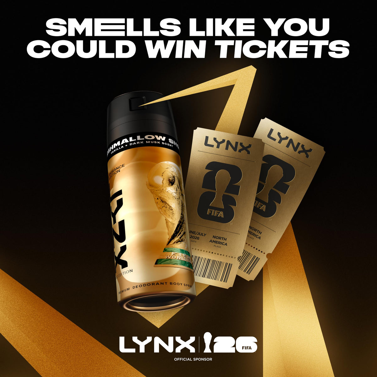 Lynx Fine Fragrance Collection Marshmallow Smoke Premium Body Spray 150 ml