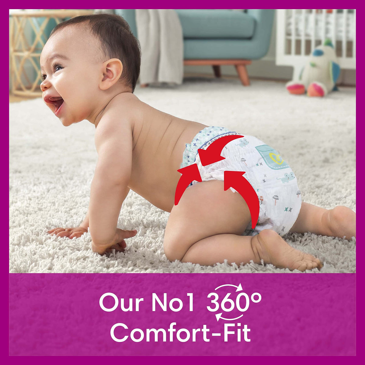 Pampers Premium Protection Nappy Pants Size 5